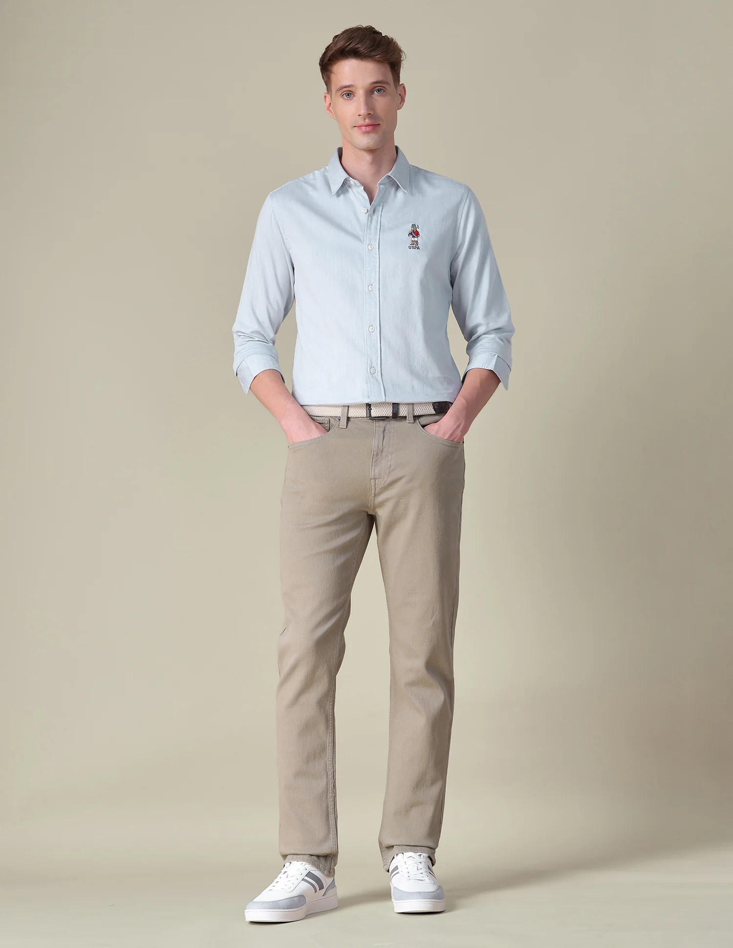Twill Tailored Fit Shirt - Image 3