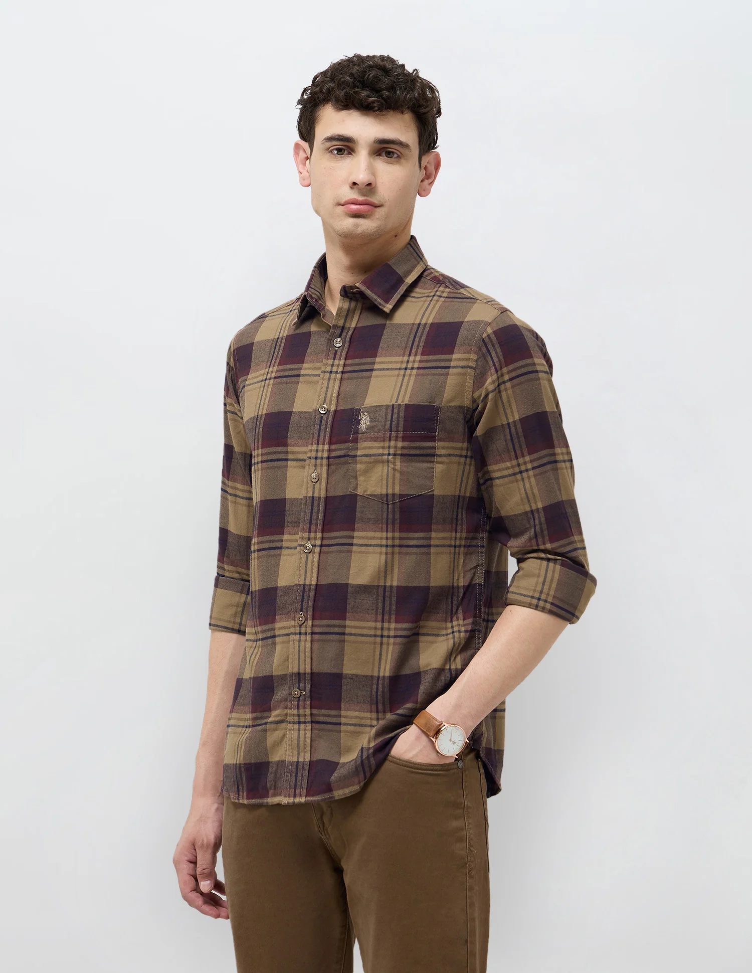 Twill Tailored Fit Shirt - Image 4
