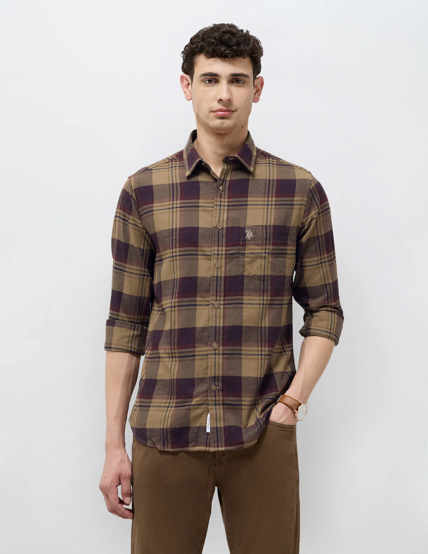 Twill Tailored Fit Shirt - Image 6