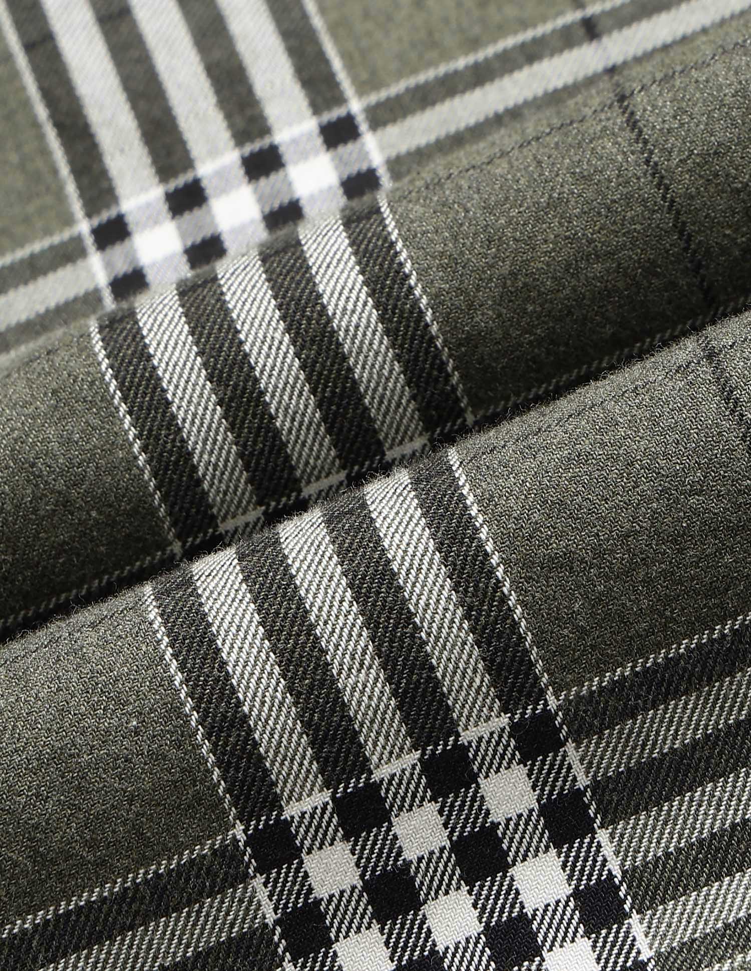 Twill Tartan Checked Shirt - Image 2