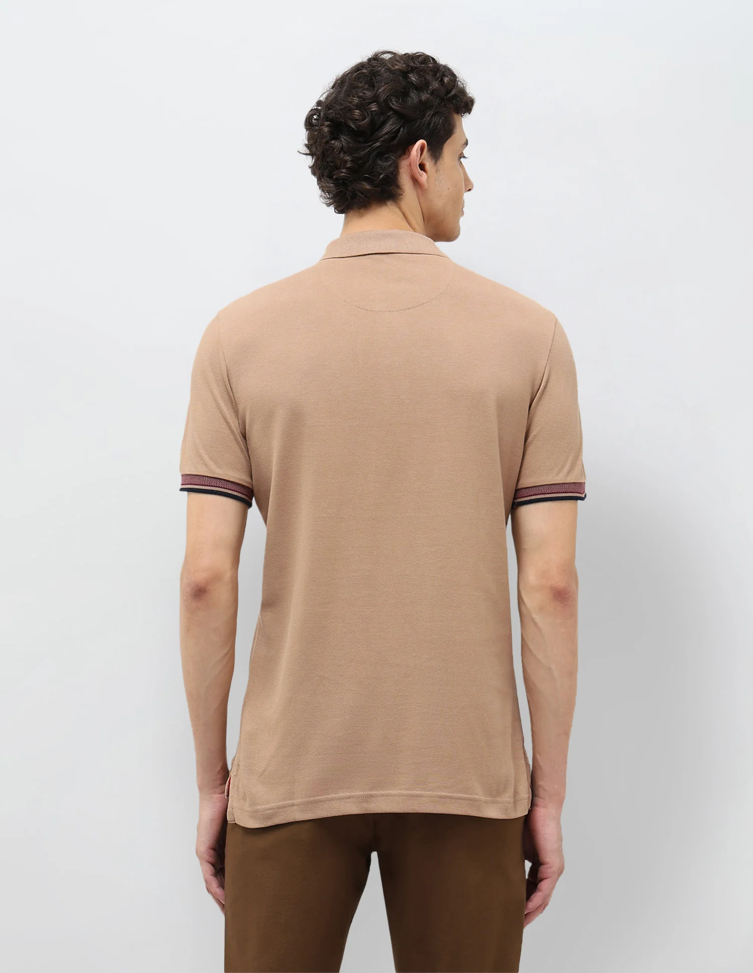 Typographic Printed Slim Fit Polo shirt - Image 5