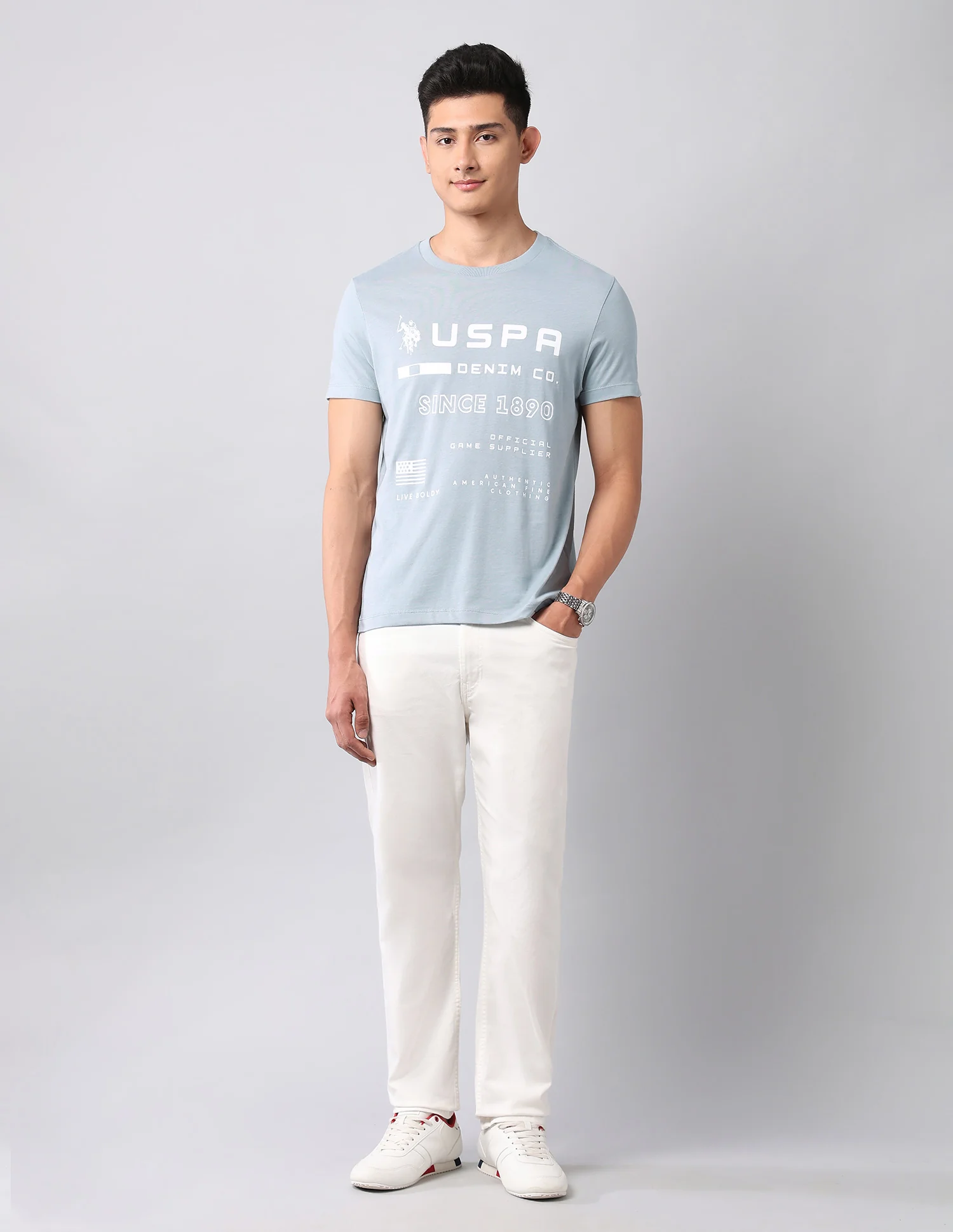 Typographic Pure Cotton T-Shirt - Image 3