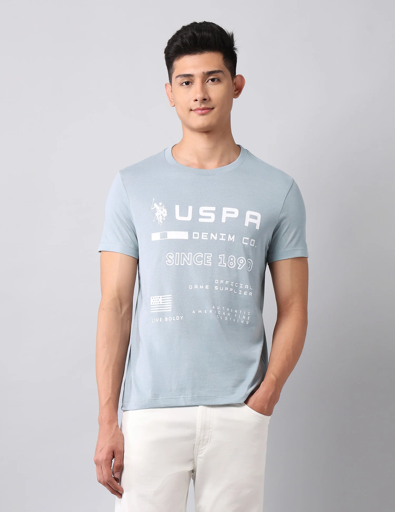 Typographic Pure Cotton T-Shirt - Image 6