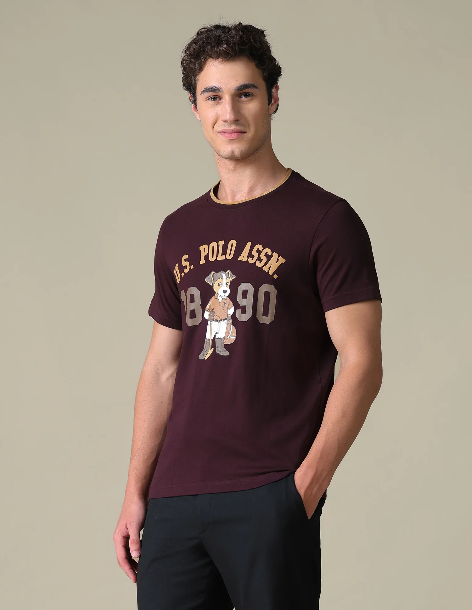 Typographic Slim Fit T-Shirt - Image 4