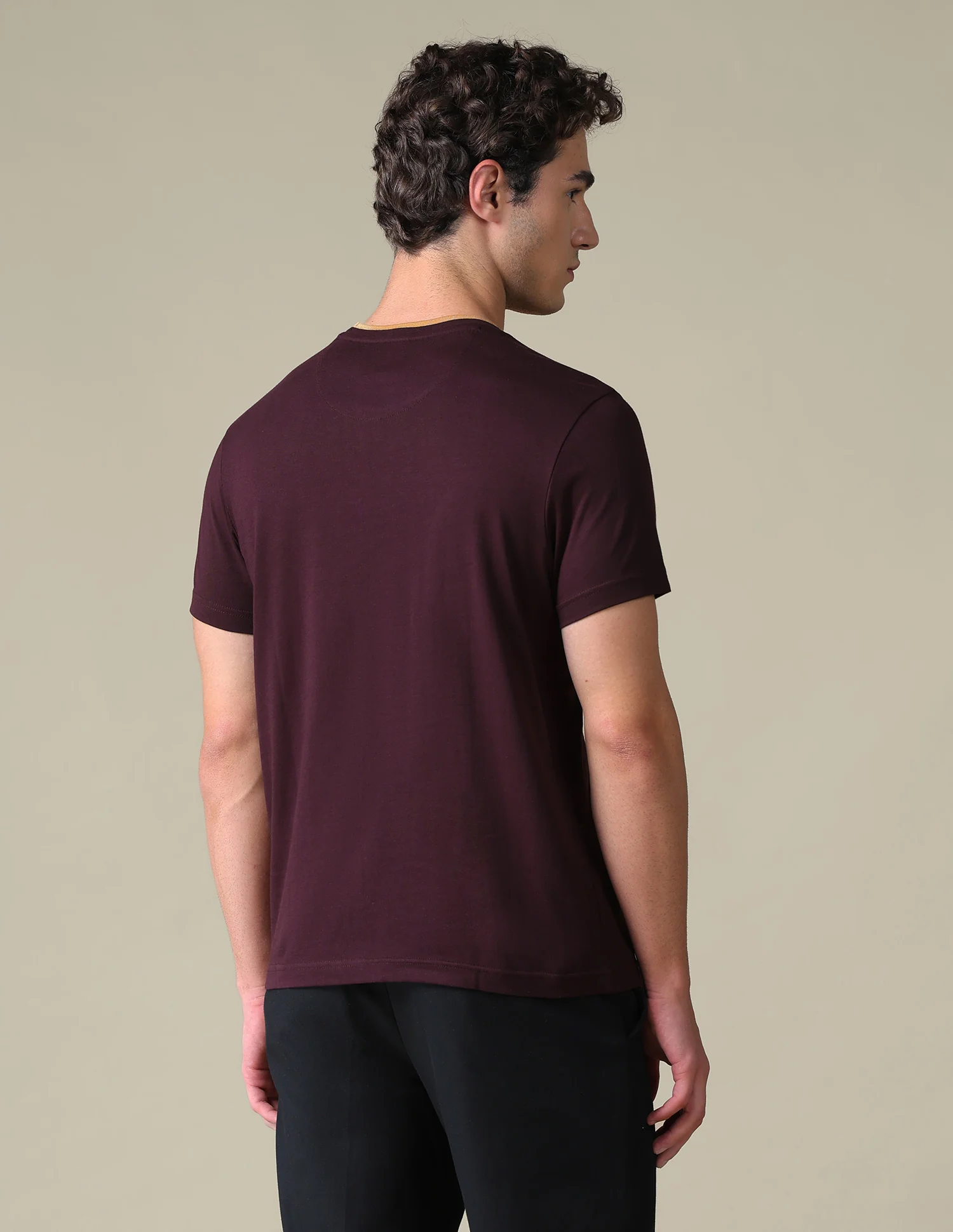 Typographic Slim Fit T-Shirt - Image 5