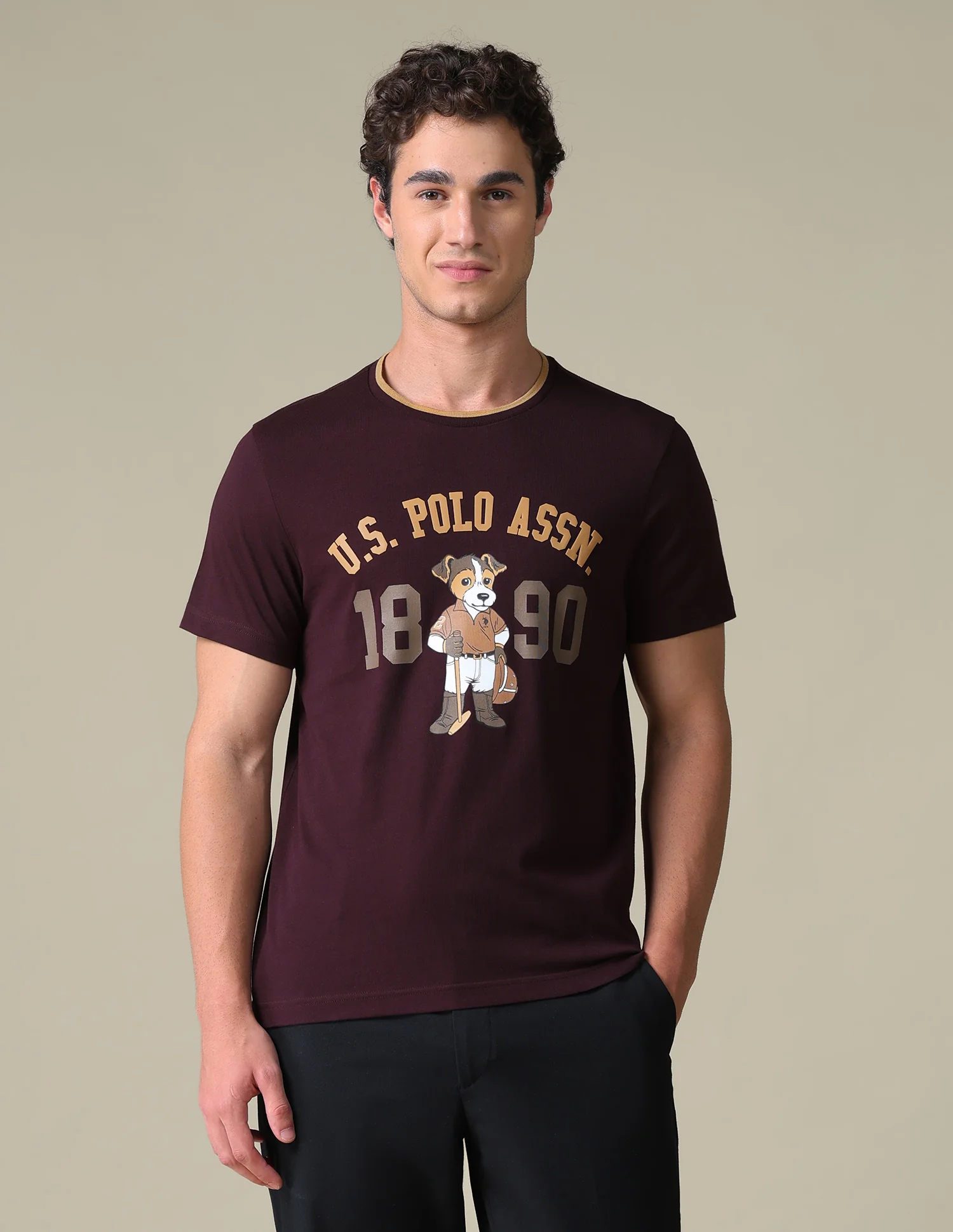 Typographic Slim Fit T-Shirt - Image 6