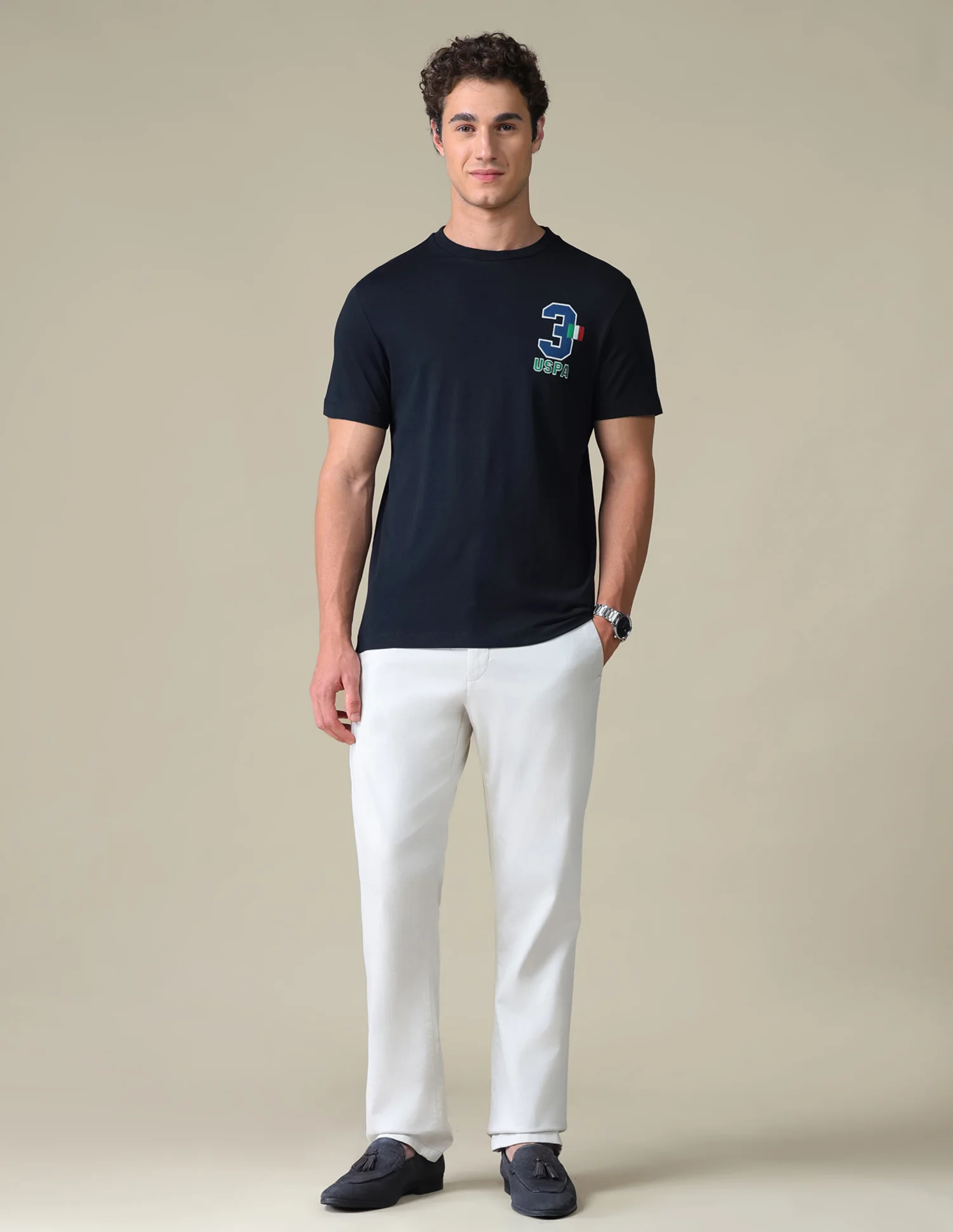 Typographic Slim Fit T-Shirt - Image 3