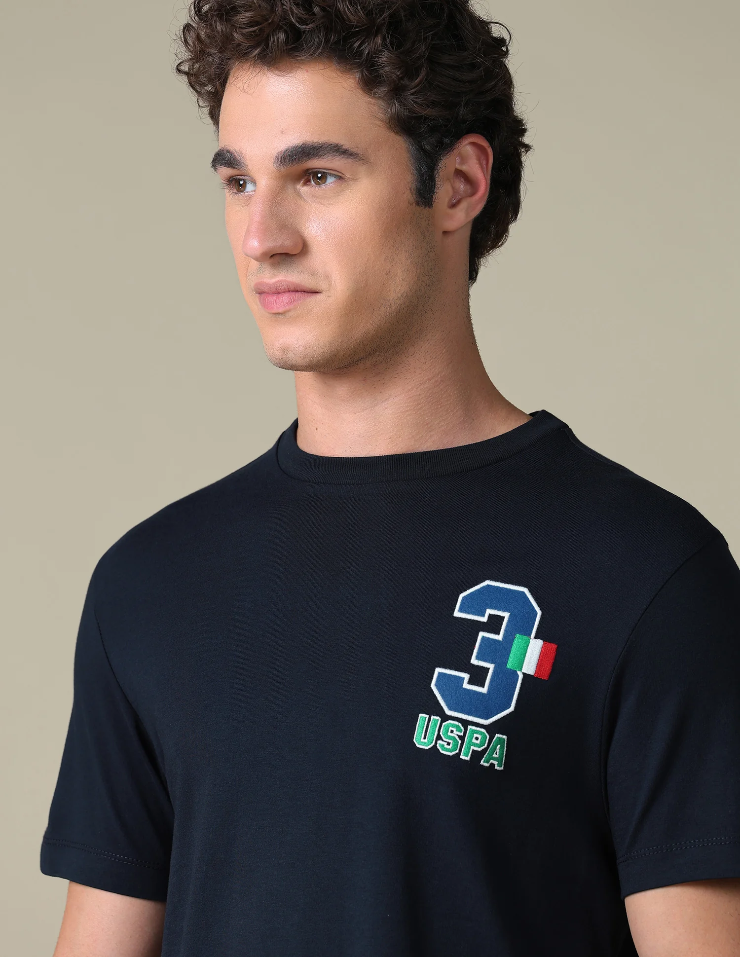 Typographic Slim Fit T-Shirt - Image 7