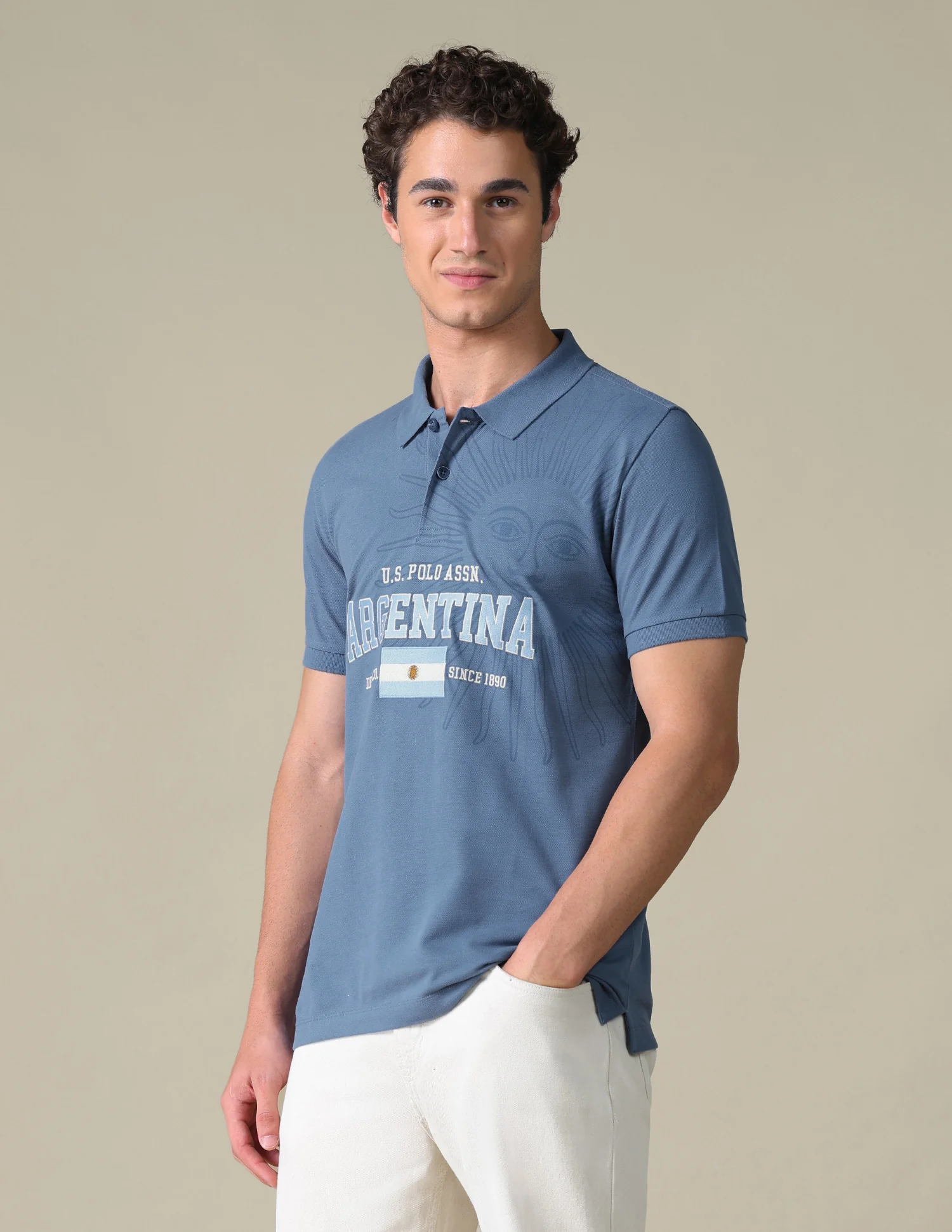 Typographic Slim Fit T-Shirt - Image 4