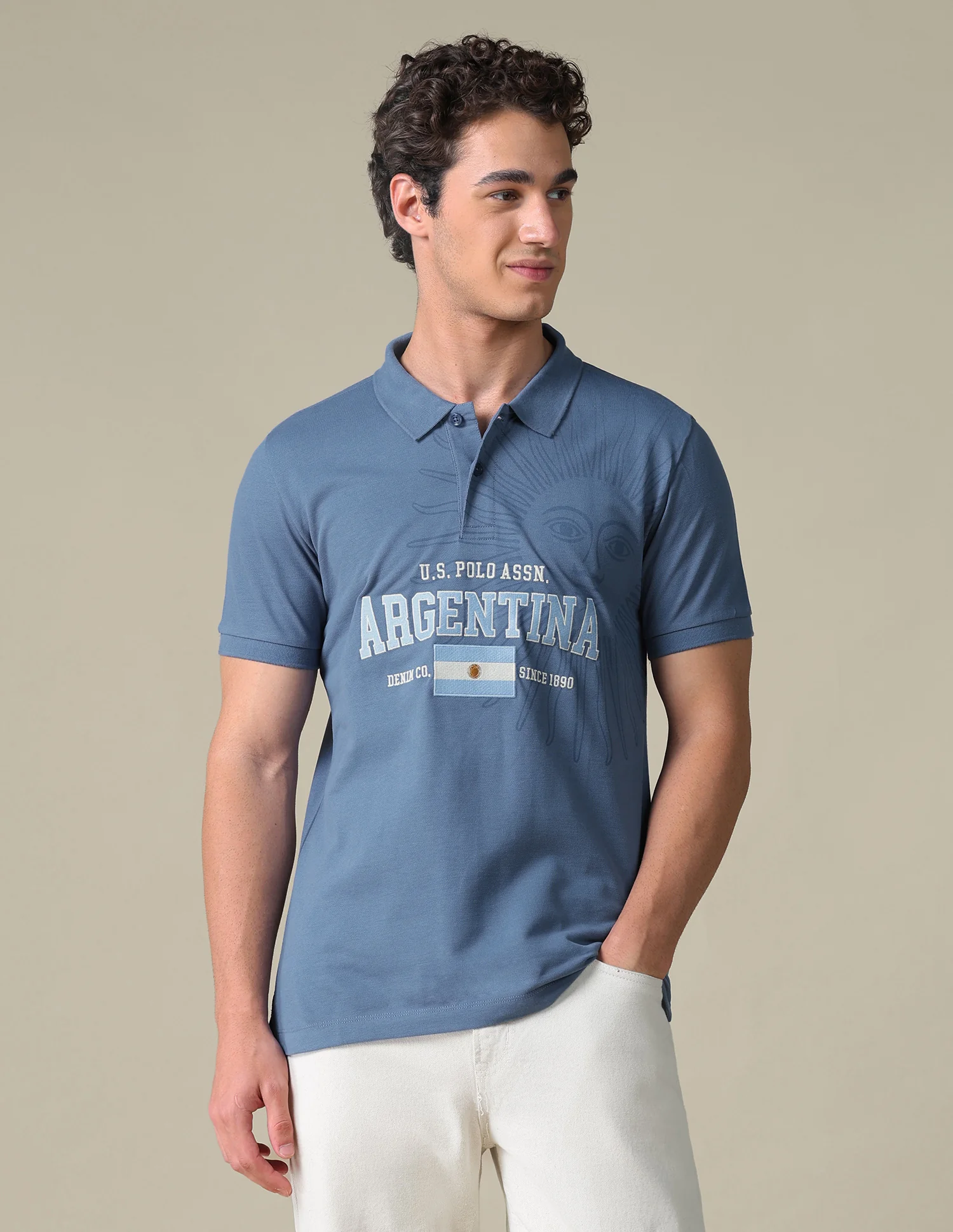 Typographic Slim Fit T-Shirt - Image 6