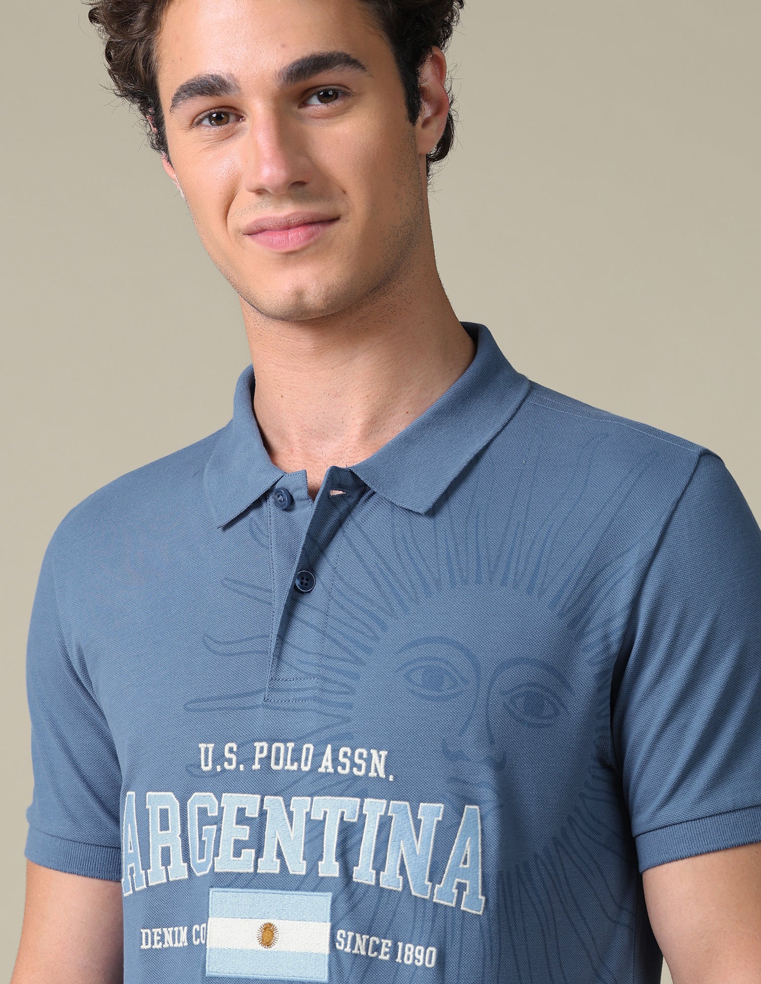 Typographic Slim Fit T-Shirt - Image 7