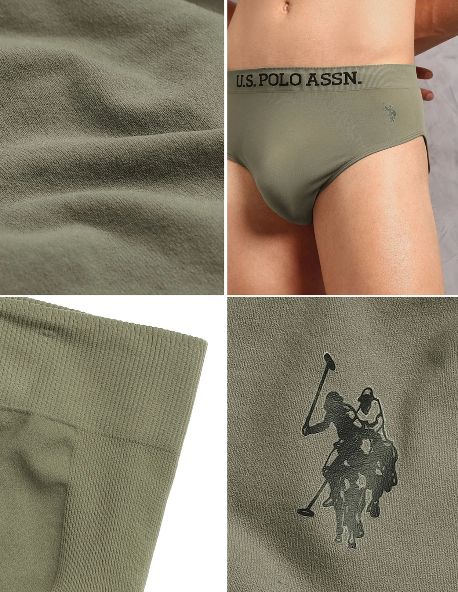 Ultra Stretch Breathable AB003 Briefs - Pack of 1 - Image 11