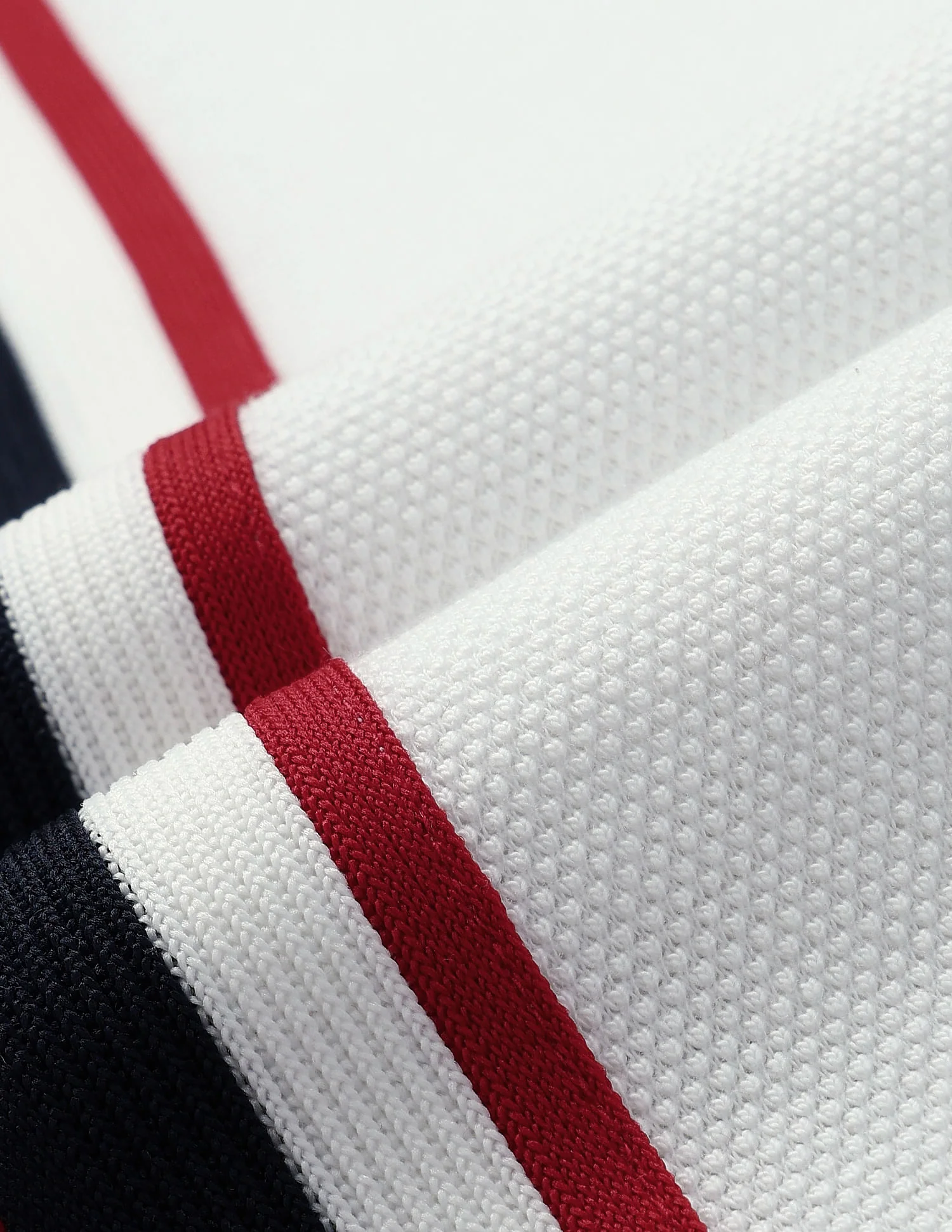 Vertical Stripe Slim Fit Polo Shirt - Image 2