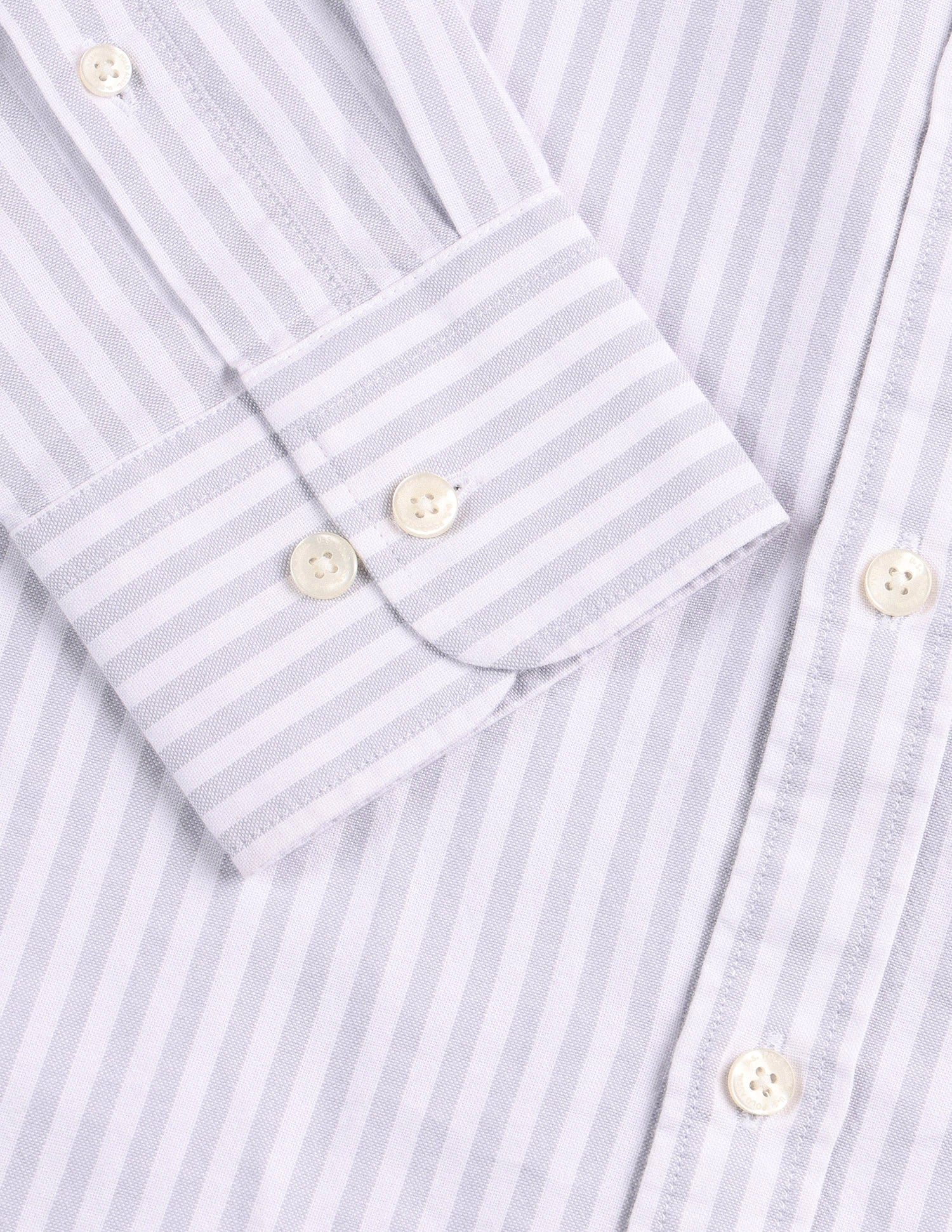 Vertical Striped Button Down Shirt - Image 8