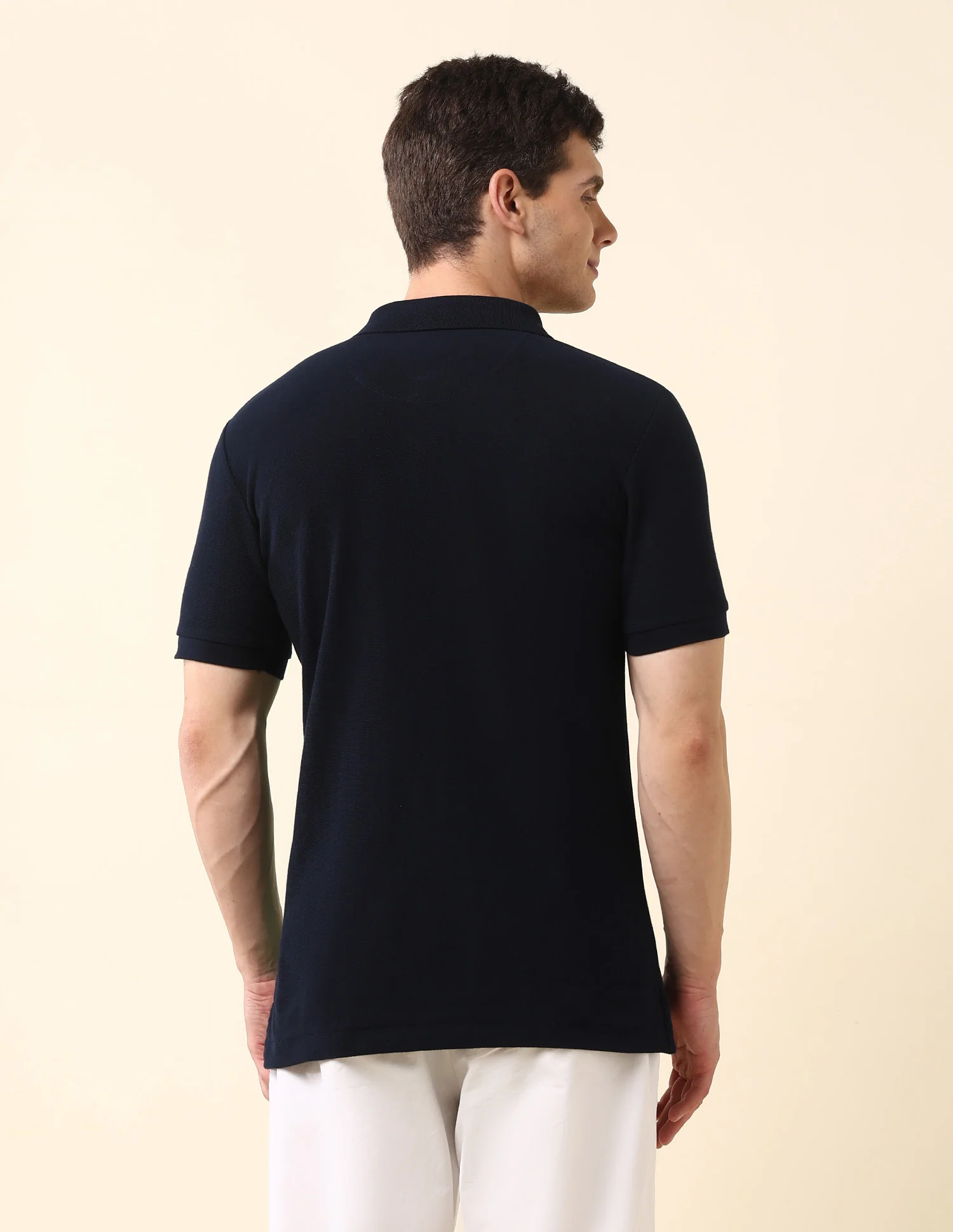 Vertical Striped Classic Polo Shirt - Image 5