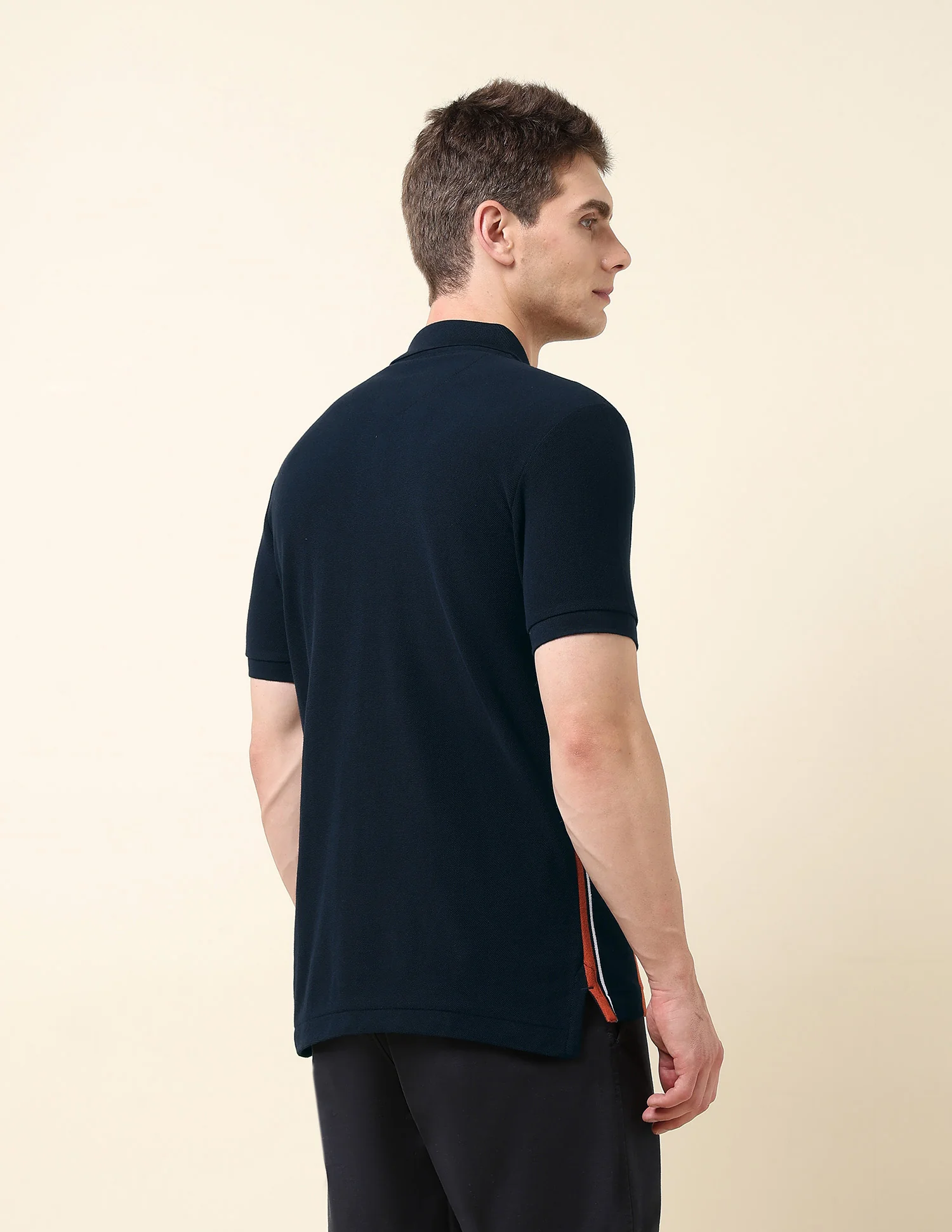 Vertical Striped Classic Polo Shirt - Image 5