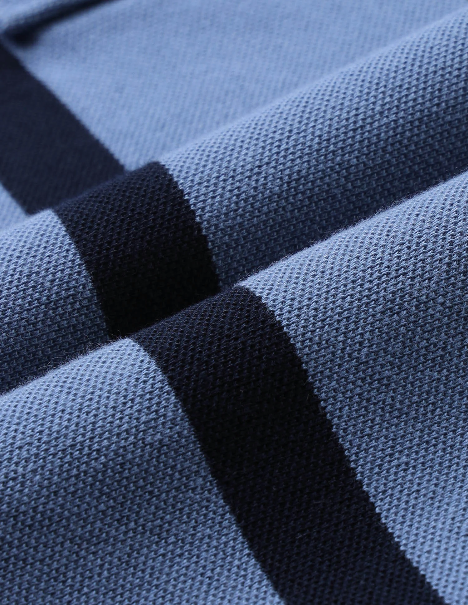 Vertical Striped Classic Polo Shirt - Image 2