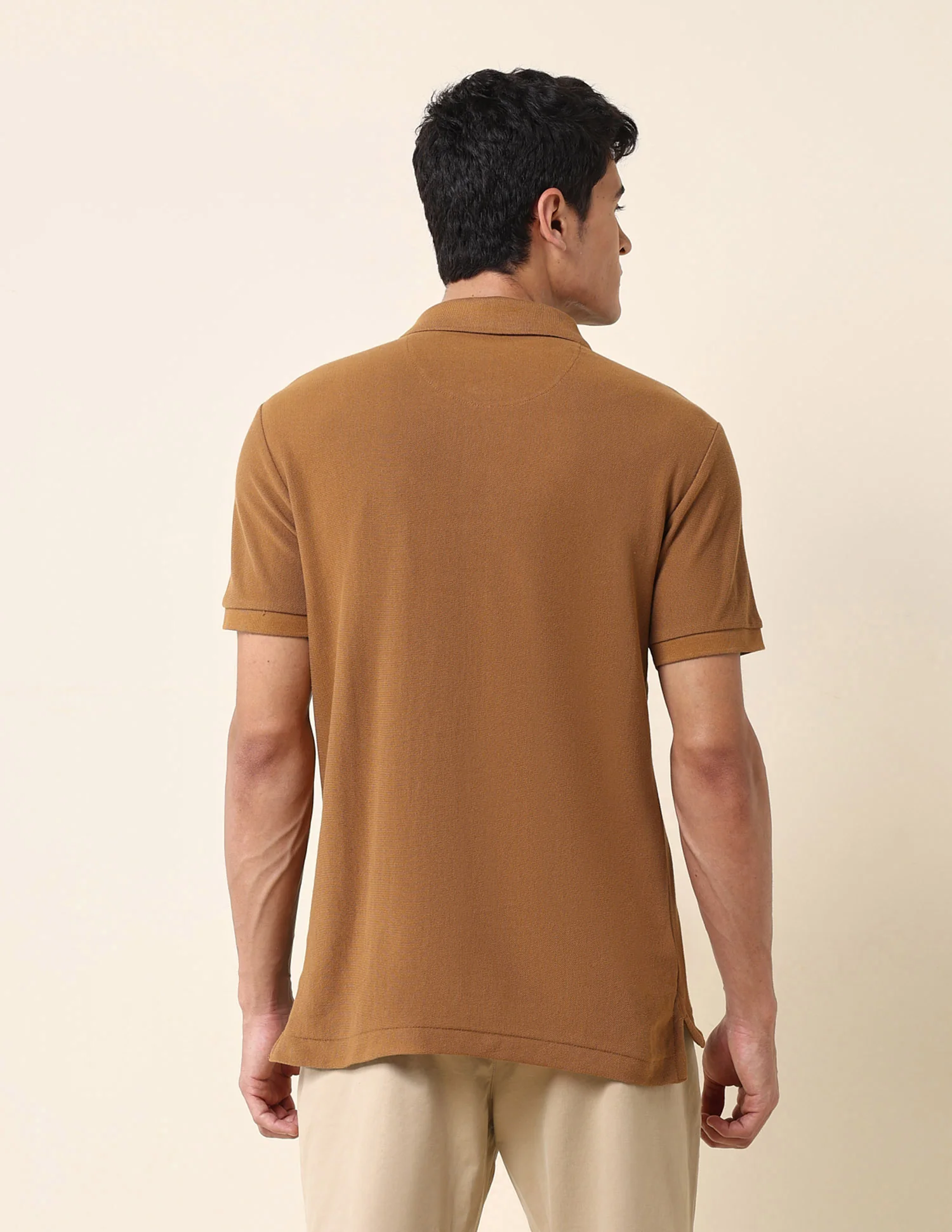 Vertical Striped Classic Polo Shirt - Image 5