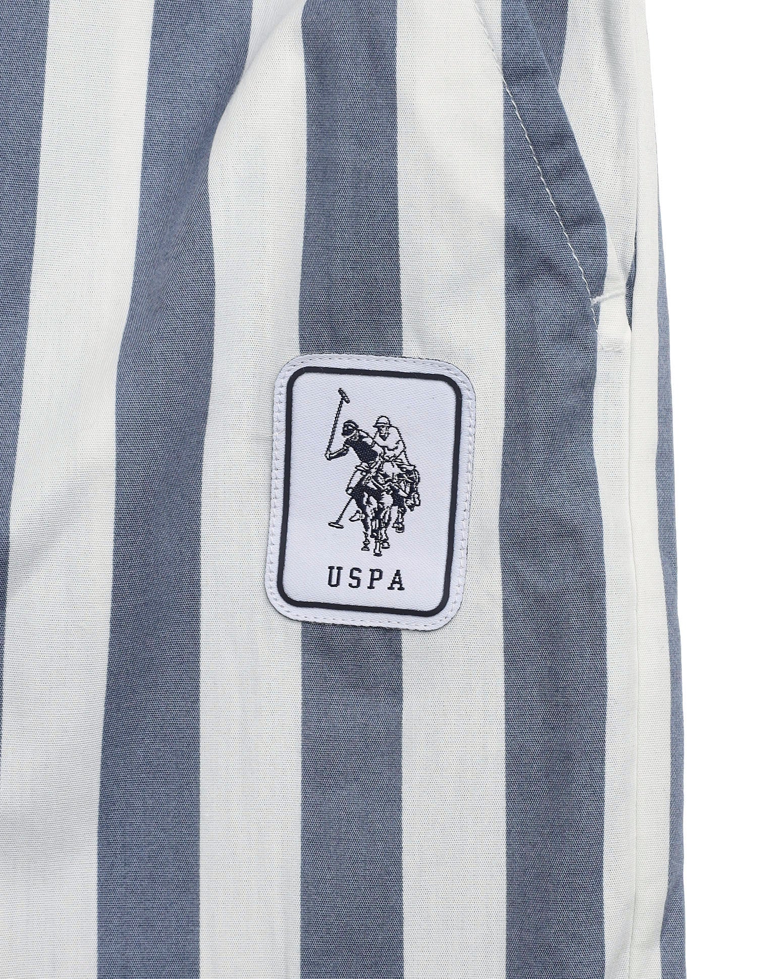 Vertical Striped Mid Rise OELP1 Lounge Pants - Image 9