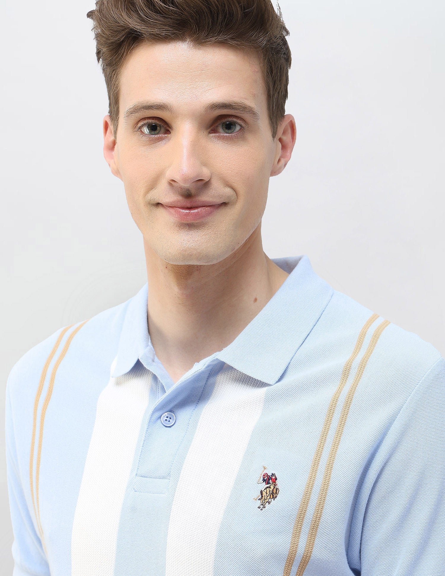 Vertical Striped Motel On The Coast Polo Shirt - Image 7