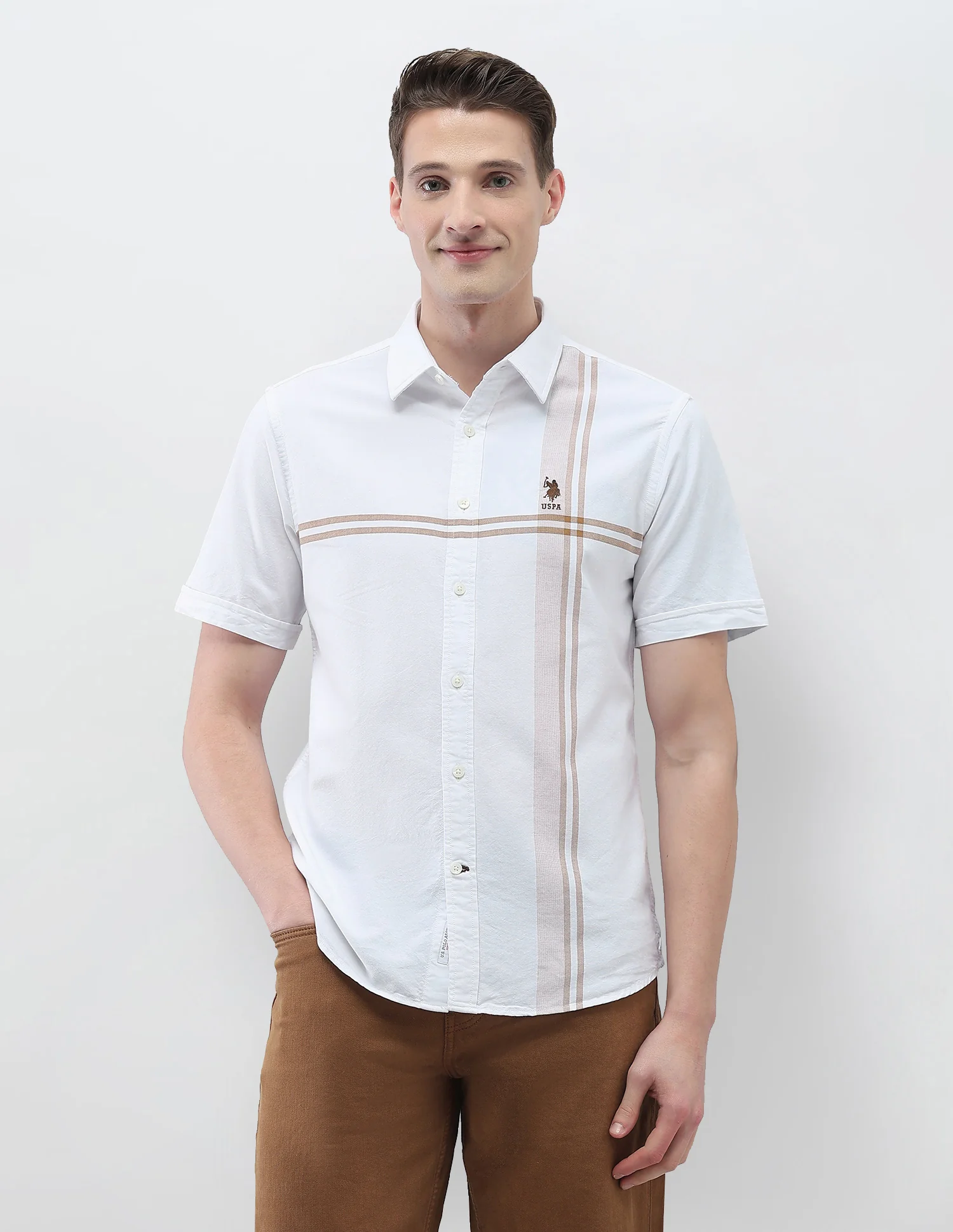 Vertical Striped New Port Marina Shirt - Image 6
