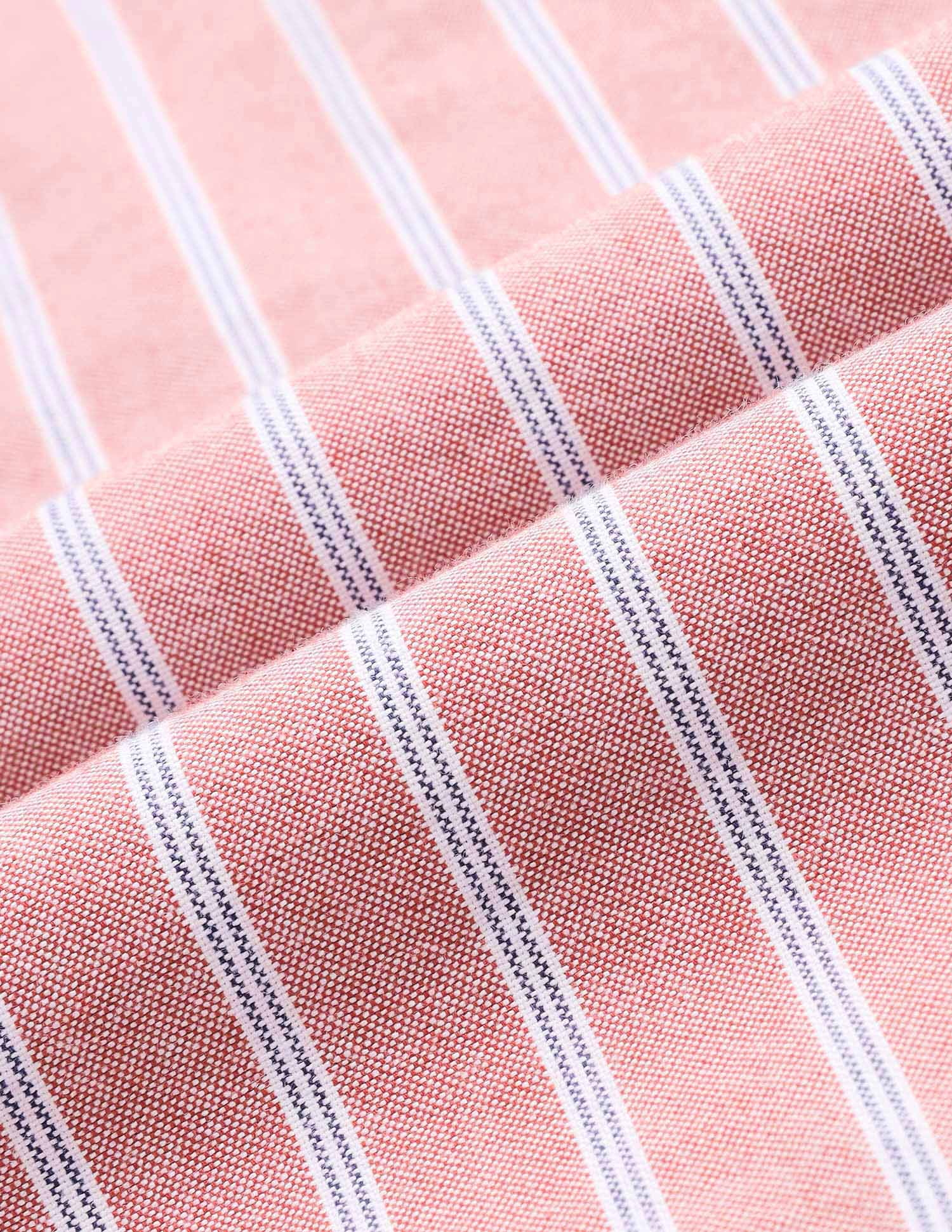 Vertical Striped Oxford Button-Down Shirt - Image 2
