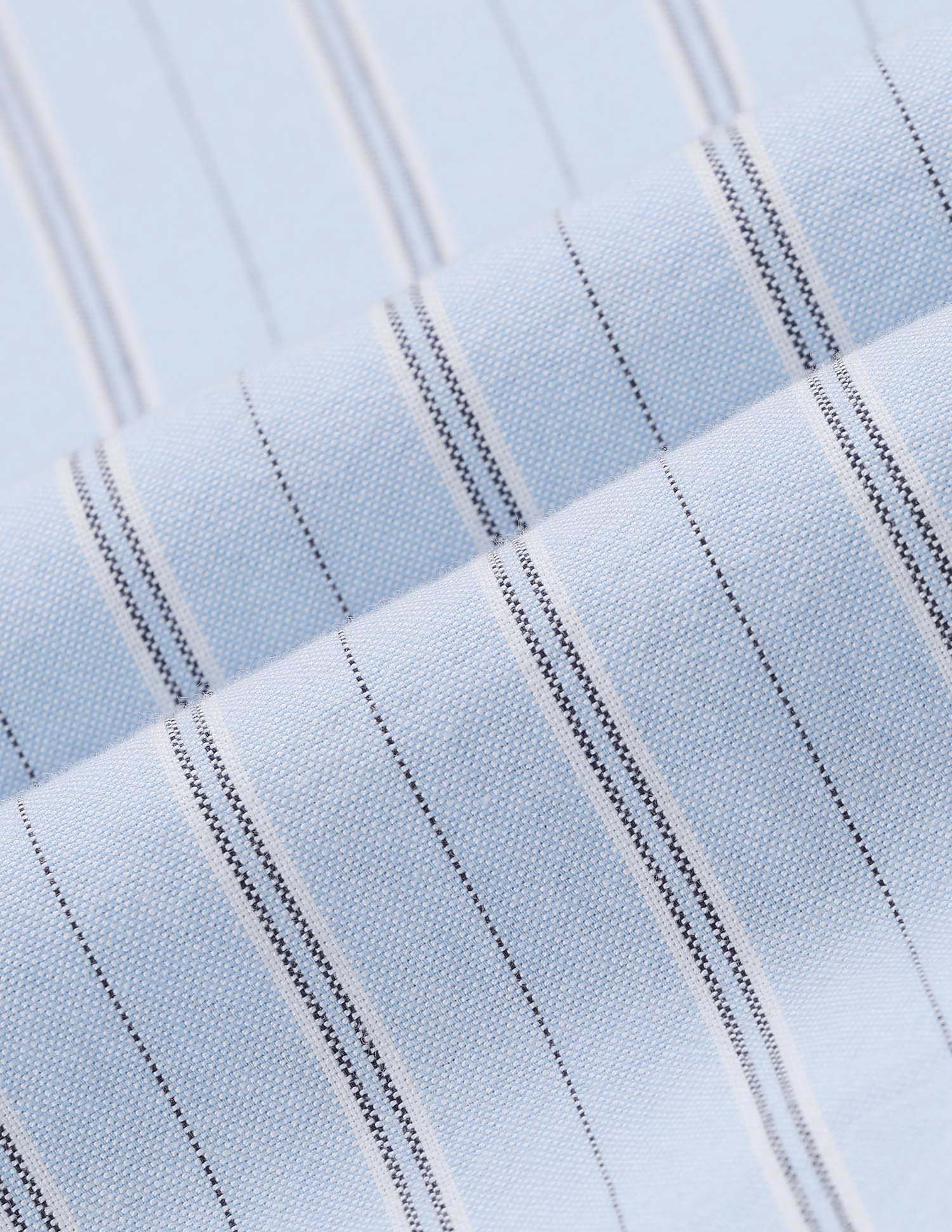 Vertical Striped Oxford Shirt - Image 2