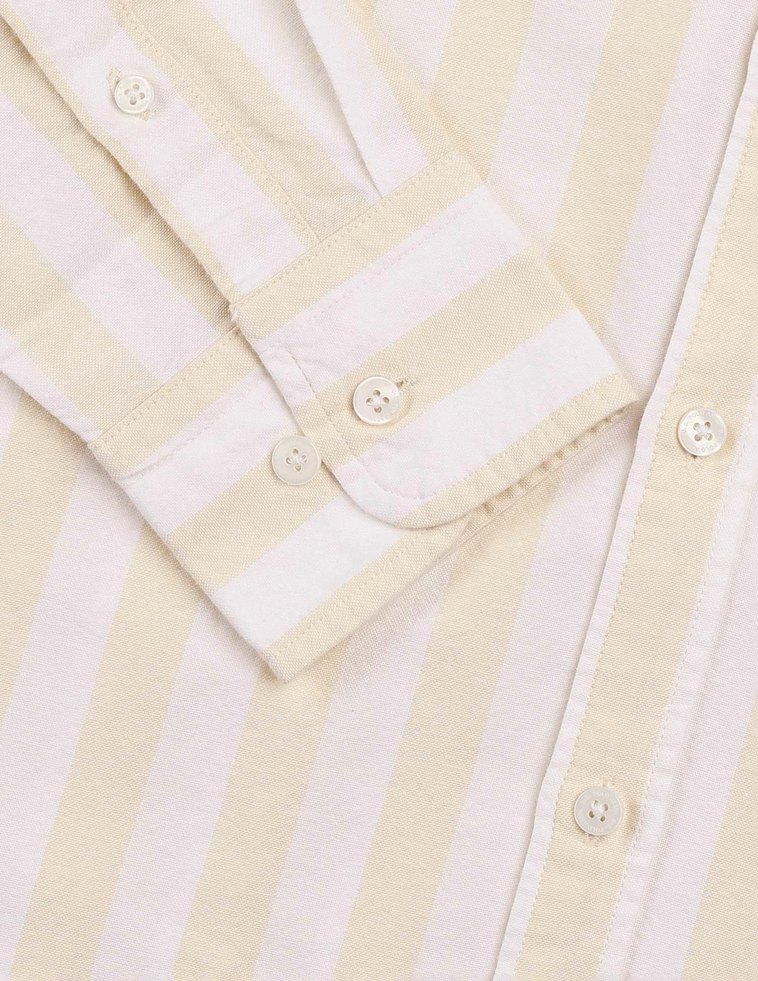 Vertical Striped Oxford Shirt - Image 8