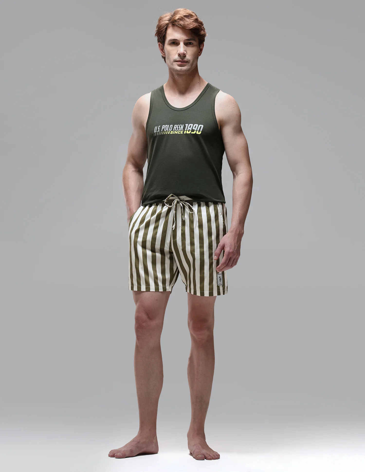 Vertical Striped Pure Cotton OEX15 Boxer Shorts - Image 3