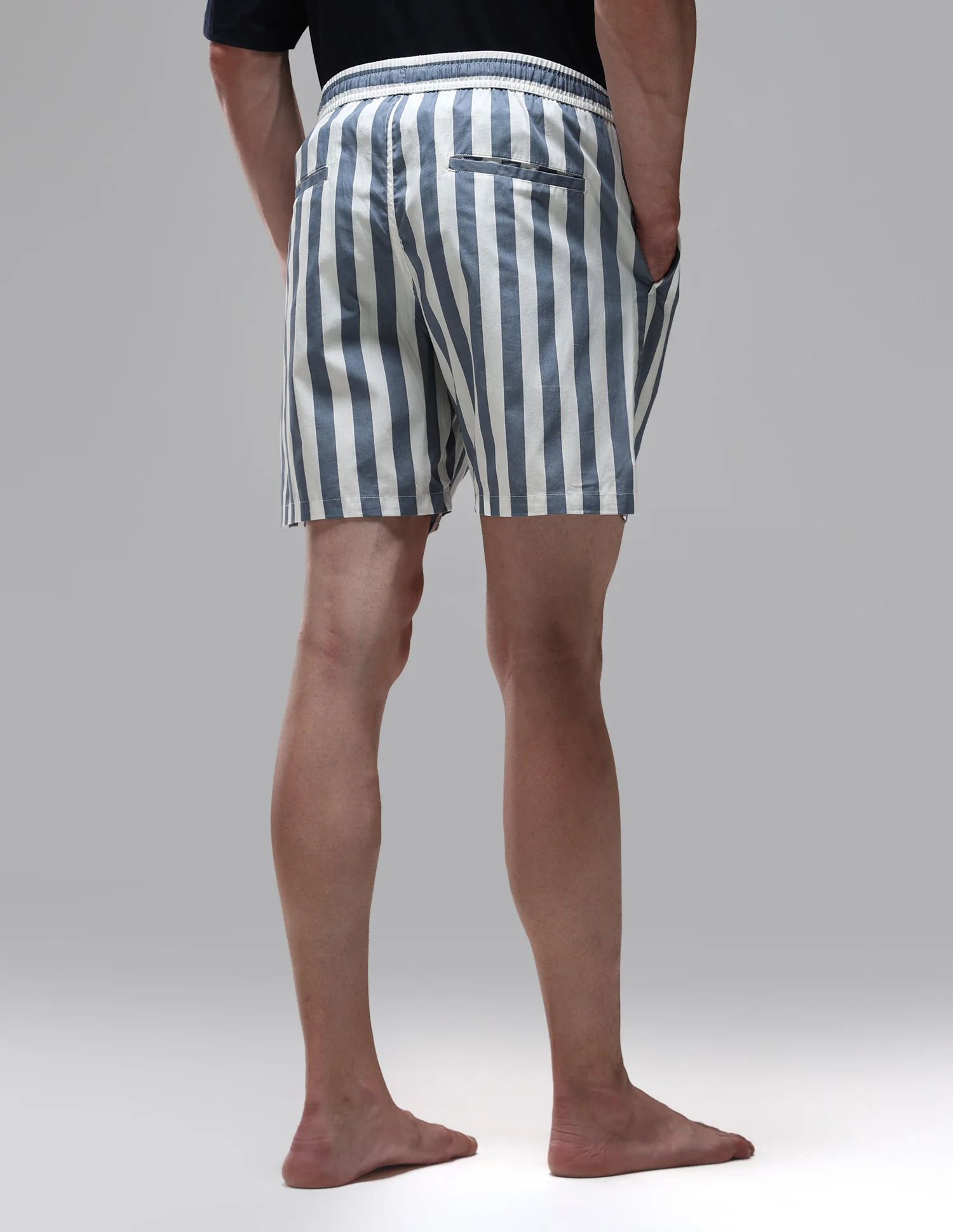 Vertical Striped Pure Cotton OEX15 Boxer Shorts - Image 5