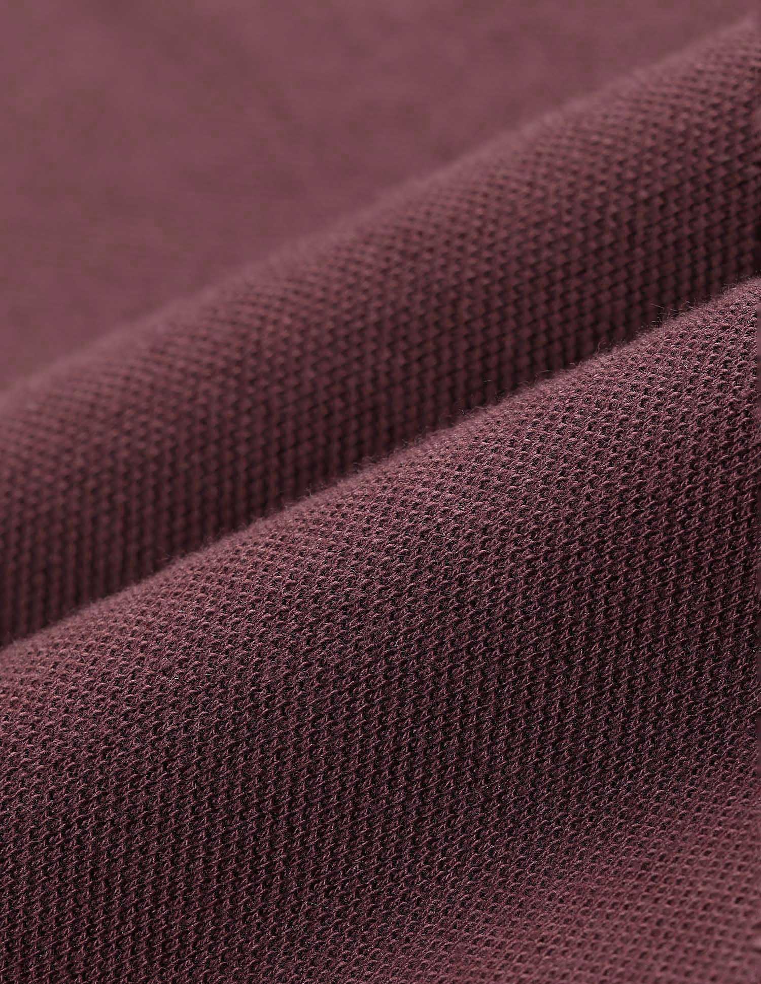 Vertical Striped Pure Cotton Polo Shirt - Image 2