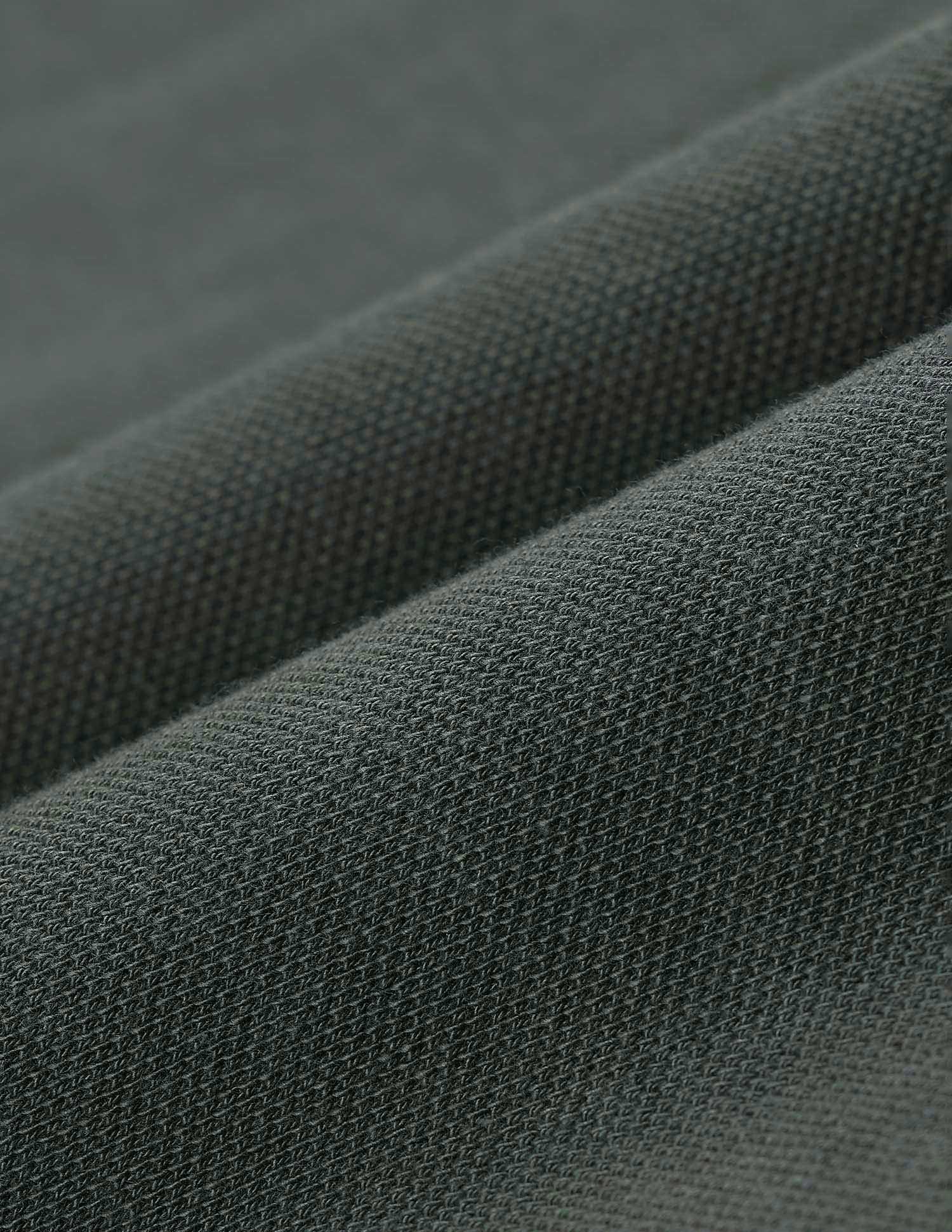 Vertical Striped Pure Cotton Polo Shirt - Image 2
