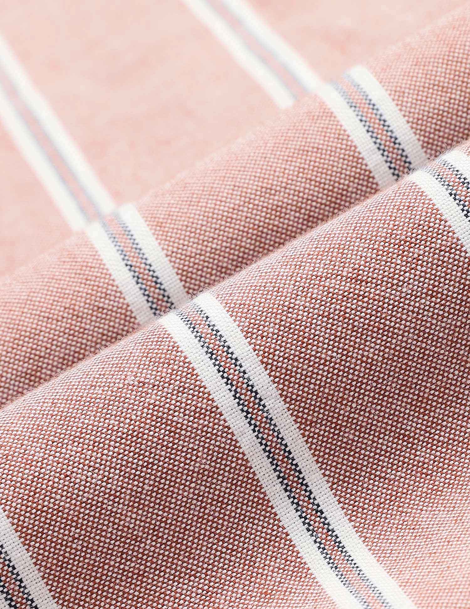 Vertical Striped Pure Cotton Shirt - Image 2