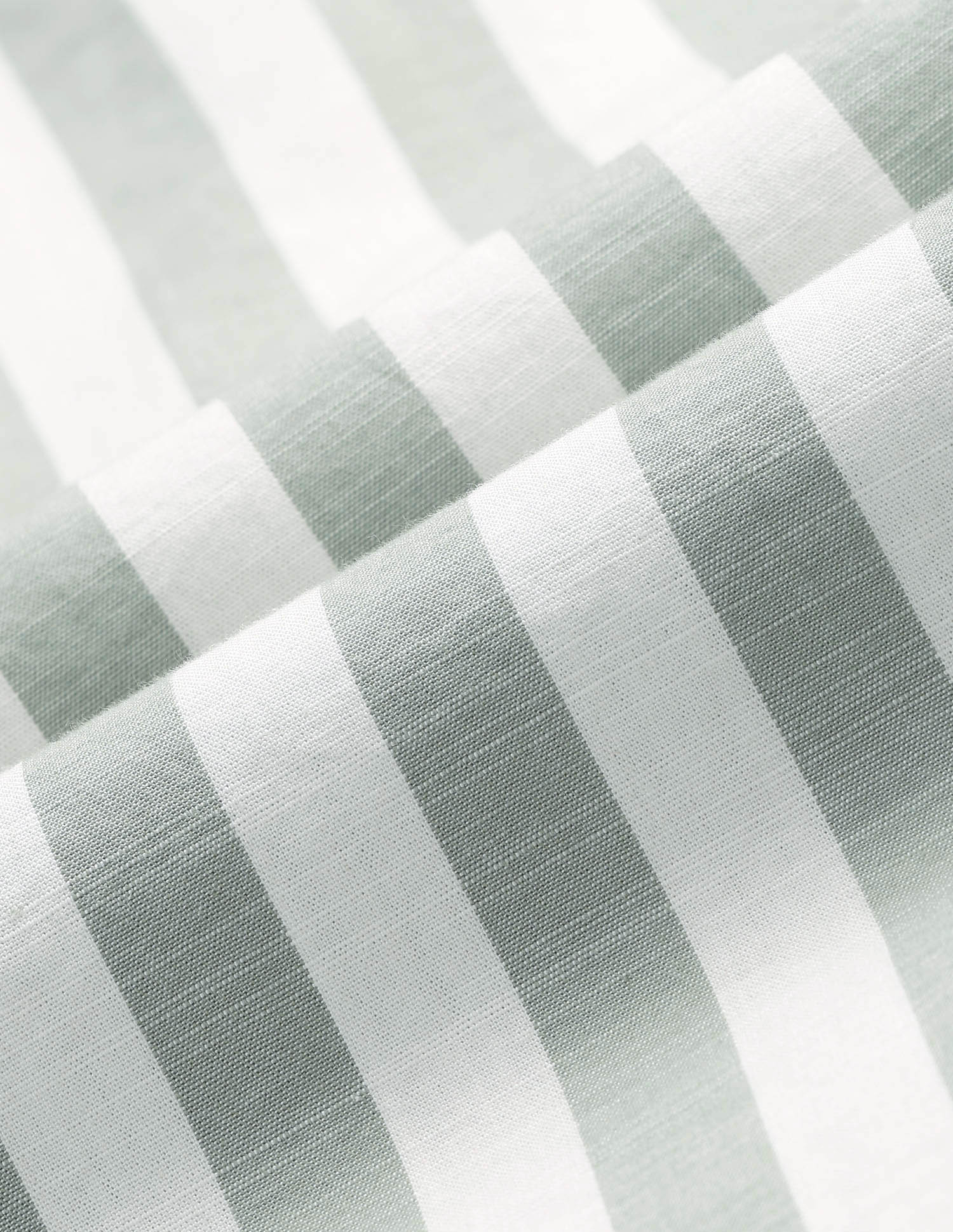 Vertical Striped Pure Cotton Shirt - Image 2