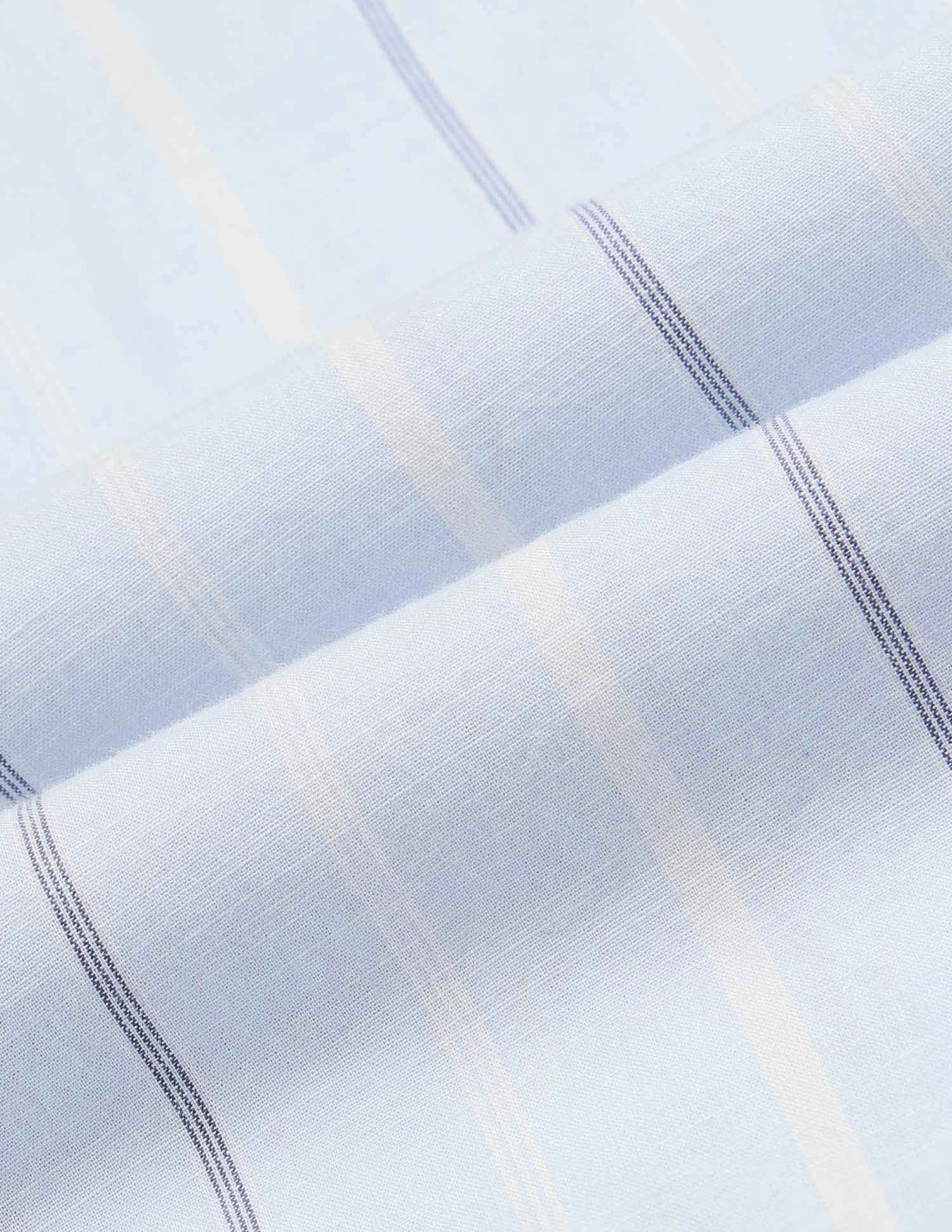 Vertical Striped Pure Cotton Shirt - Image 2