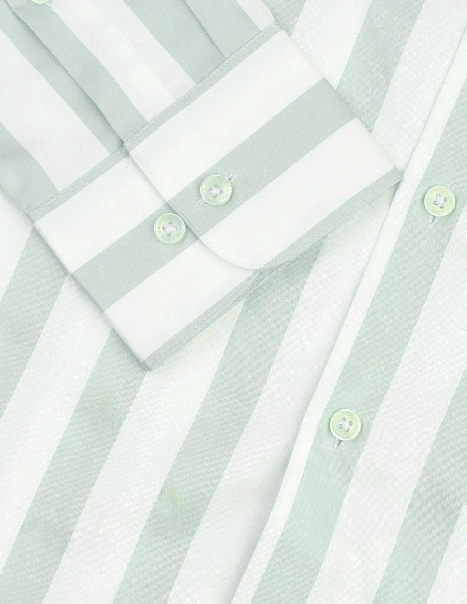 Vertical Striped Pure Cotton Shirt - Image 8
