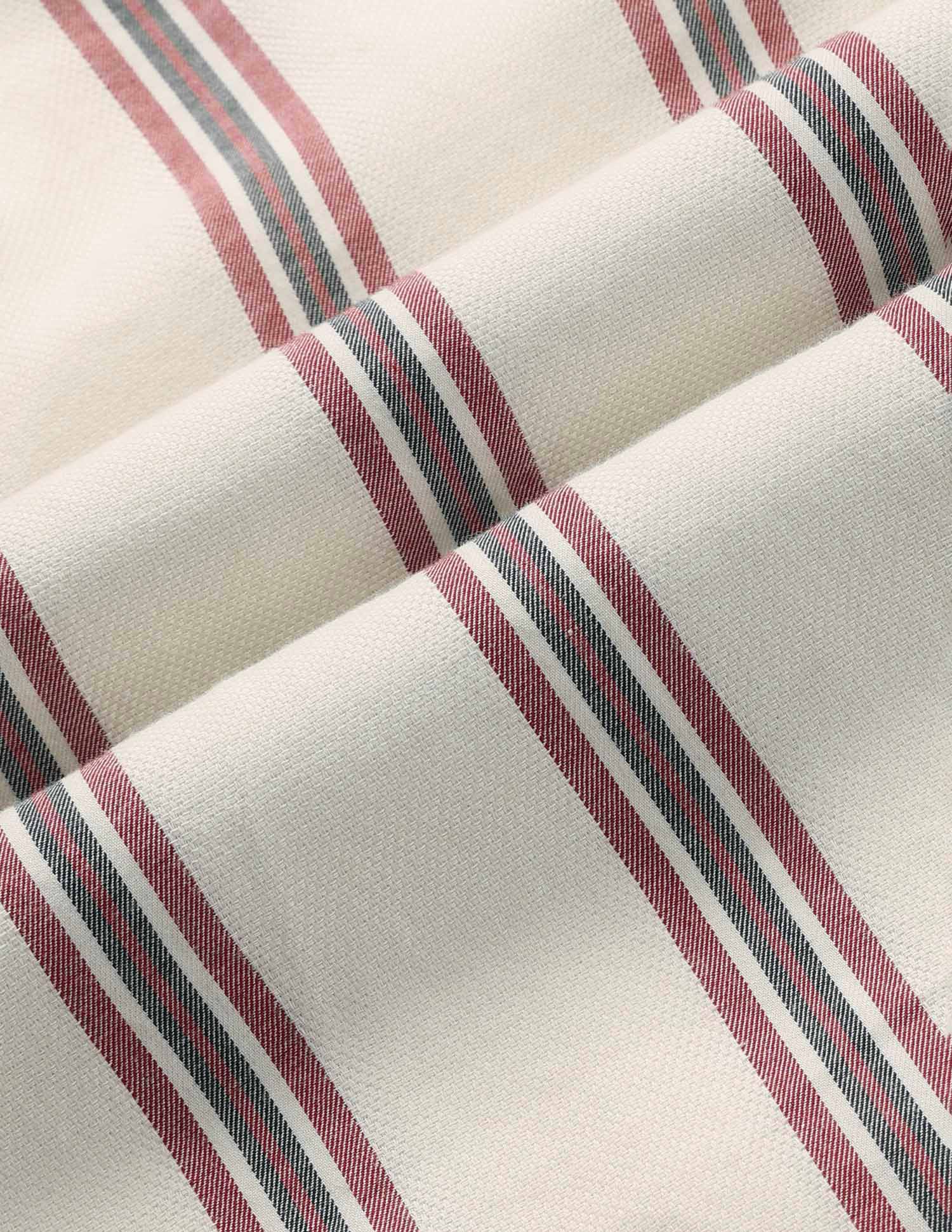 Vertical Striped Pure Cotton Shirt - Image 2