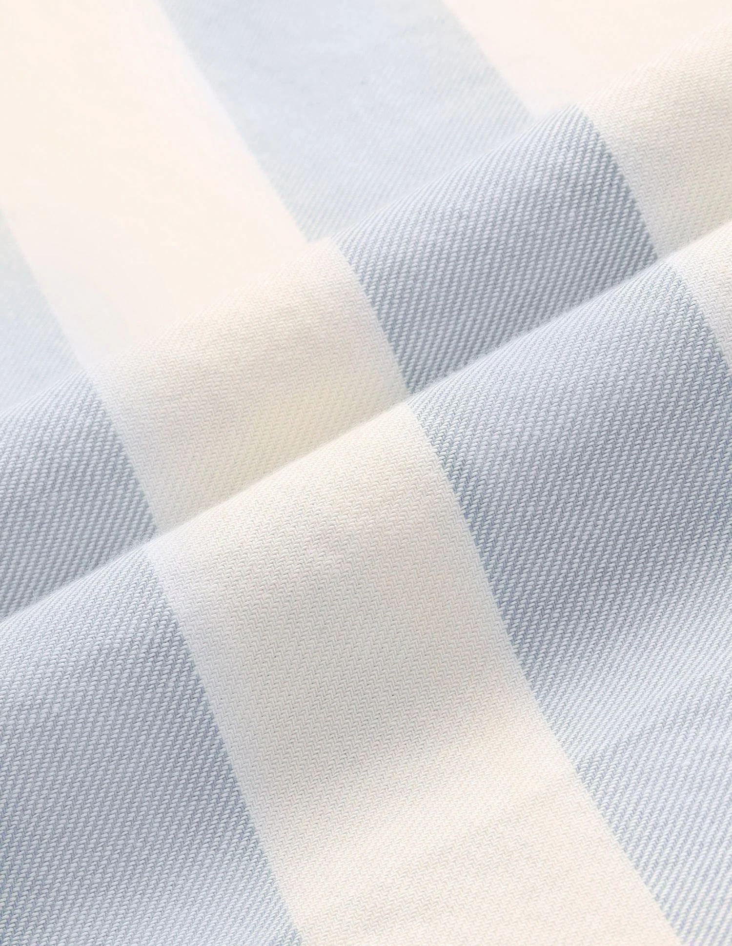 Vertical Striped Pure Cotton Shirt - Image 2