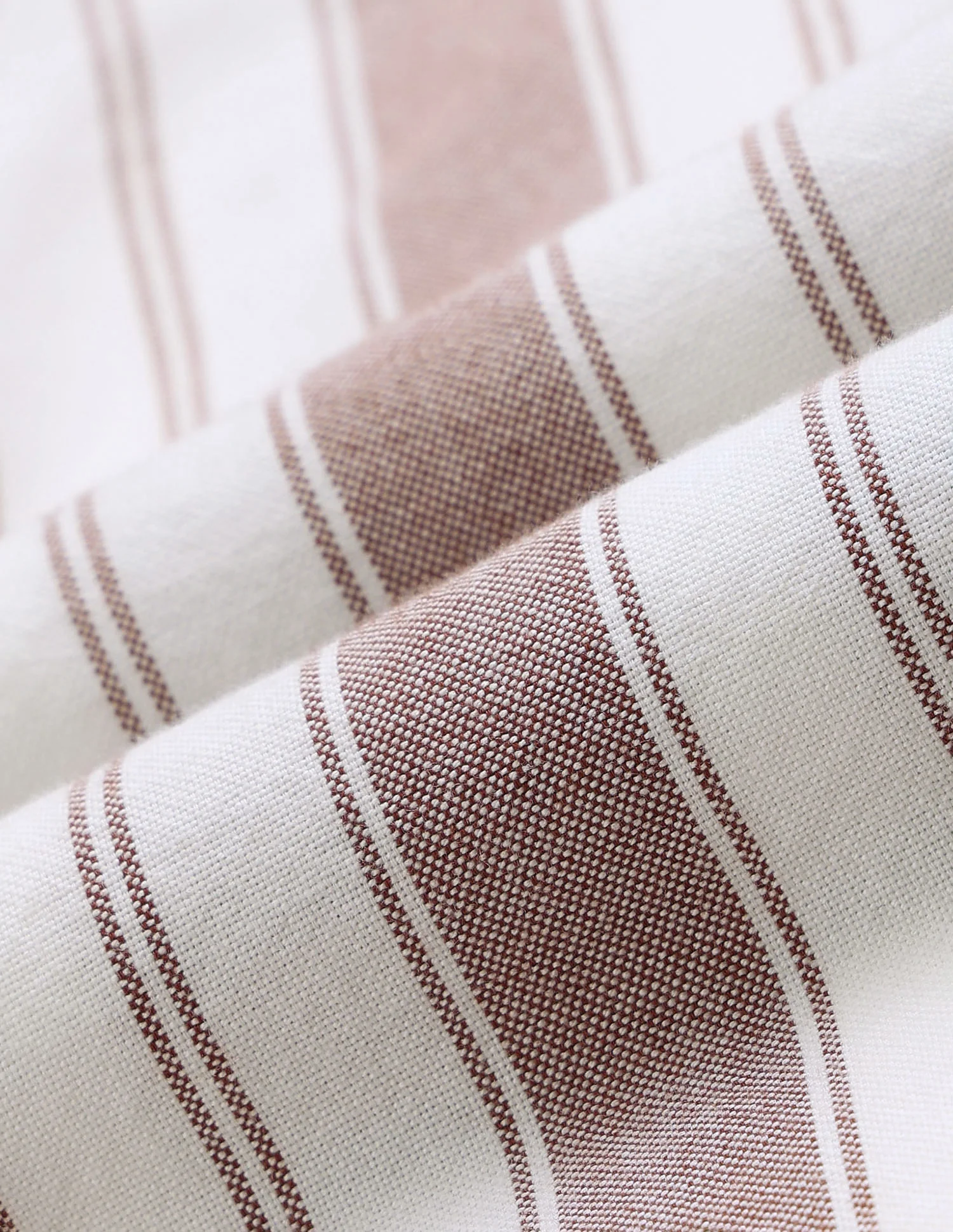Vertical Striped Pure Cotton Shirt - Image 2