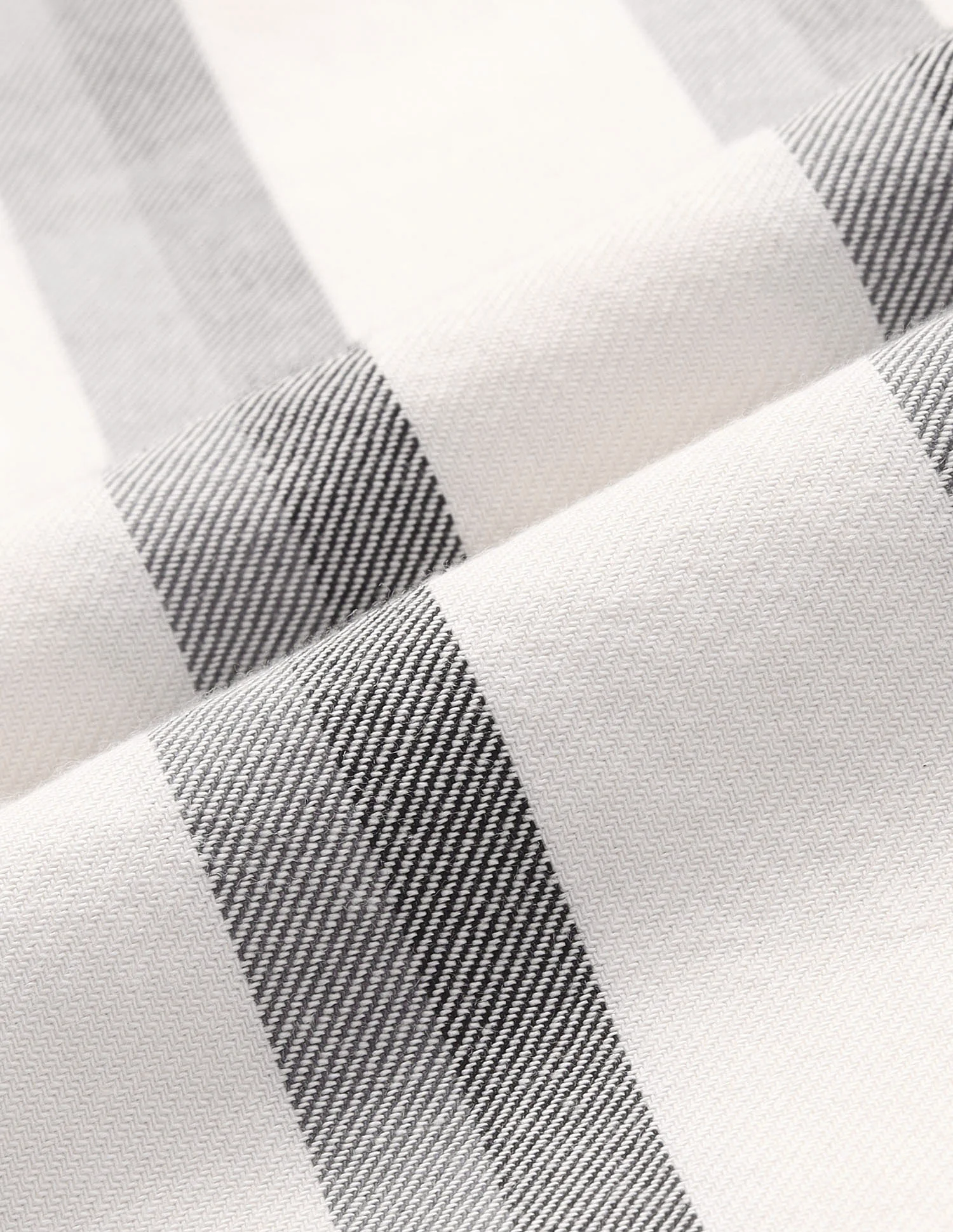 Vertical Striped Pure Cotton Shirt - Image 2