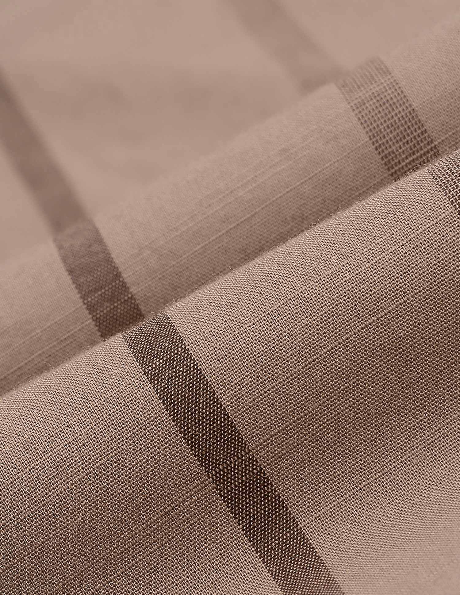 Vertical Striped Pure Cotton Shirt - Image 2