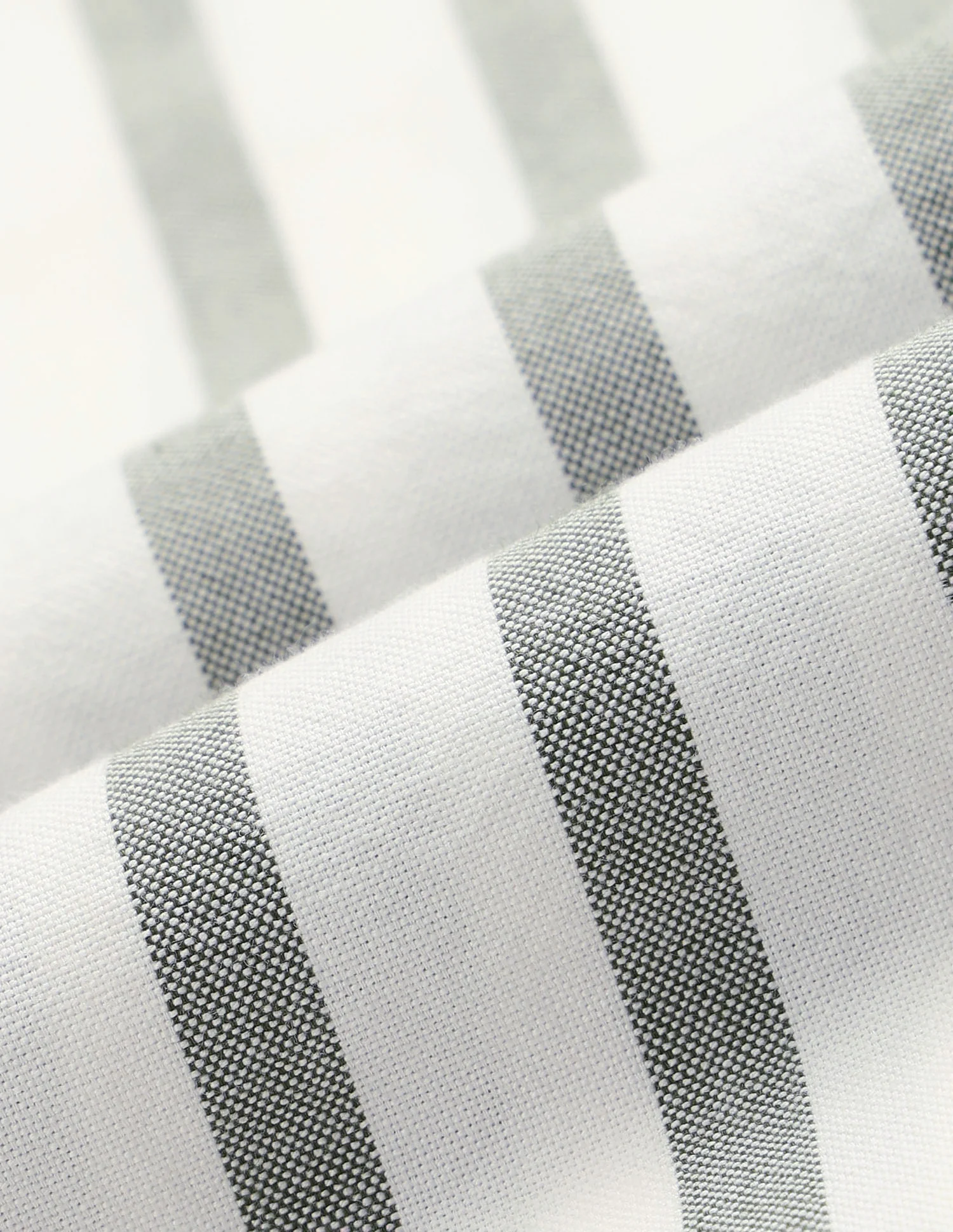 Vertical Striped Pure Cotton Shirt - Image 2