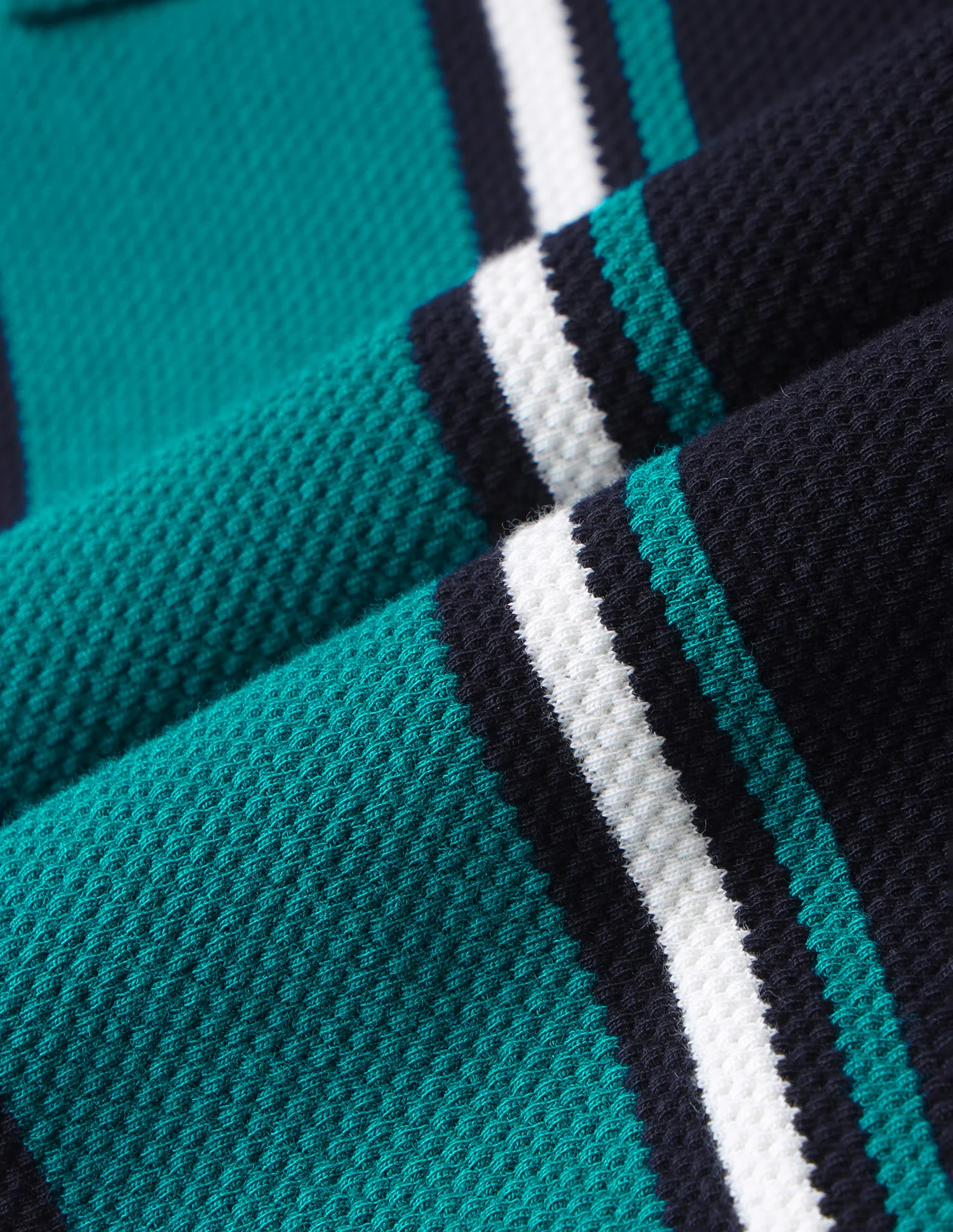 Vertical Striped Regular Fit Polo Shirt - Image 2