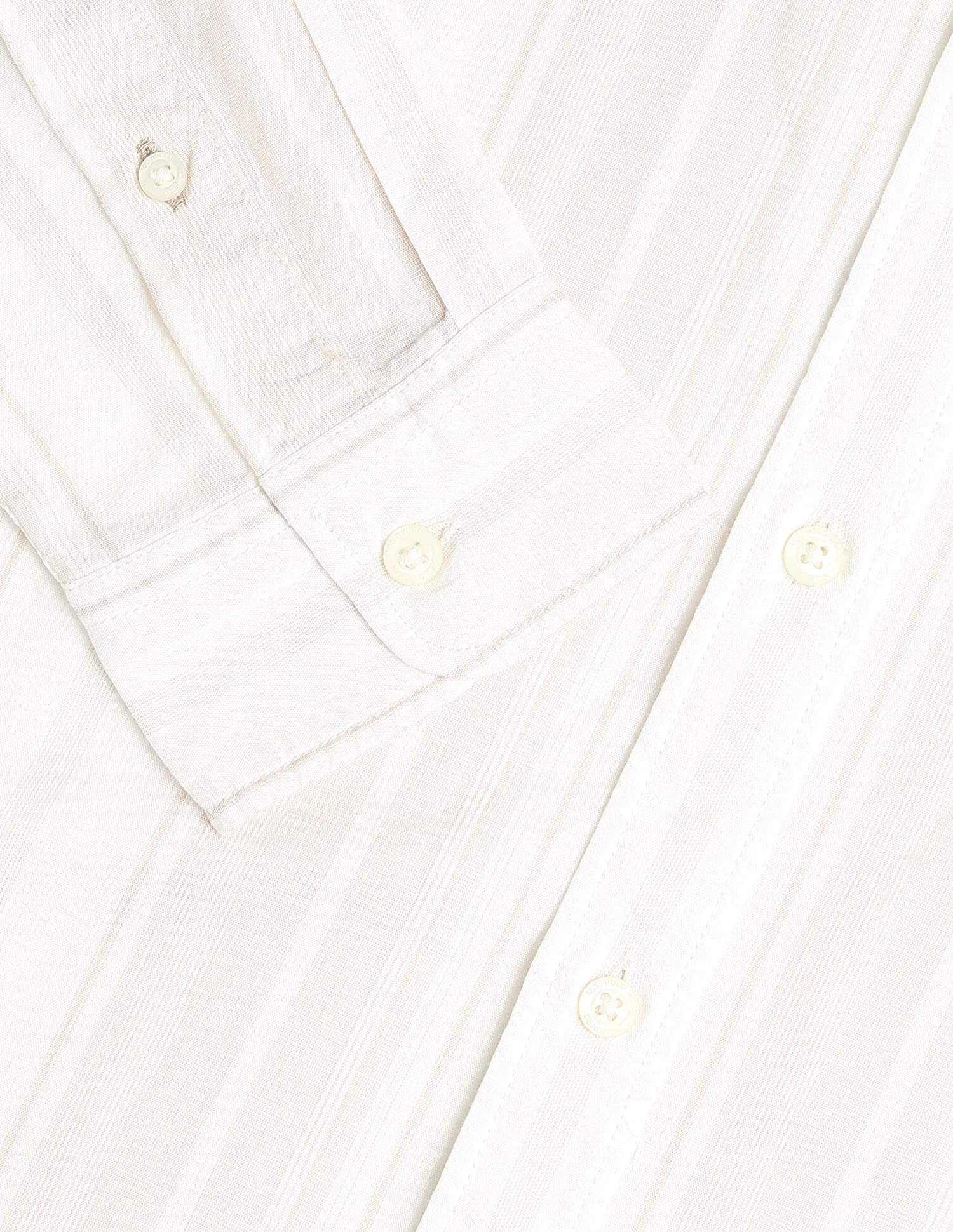 Vertical Striped Regular Fit Shirt - Image 8