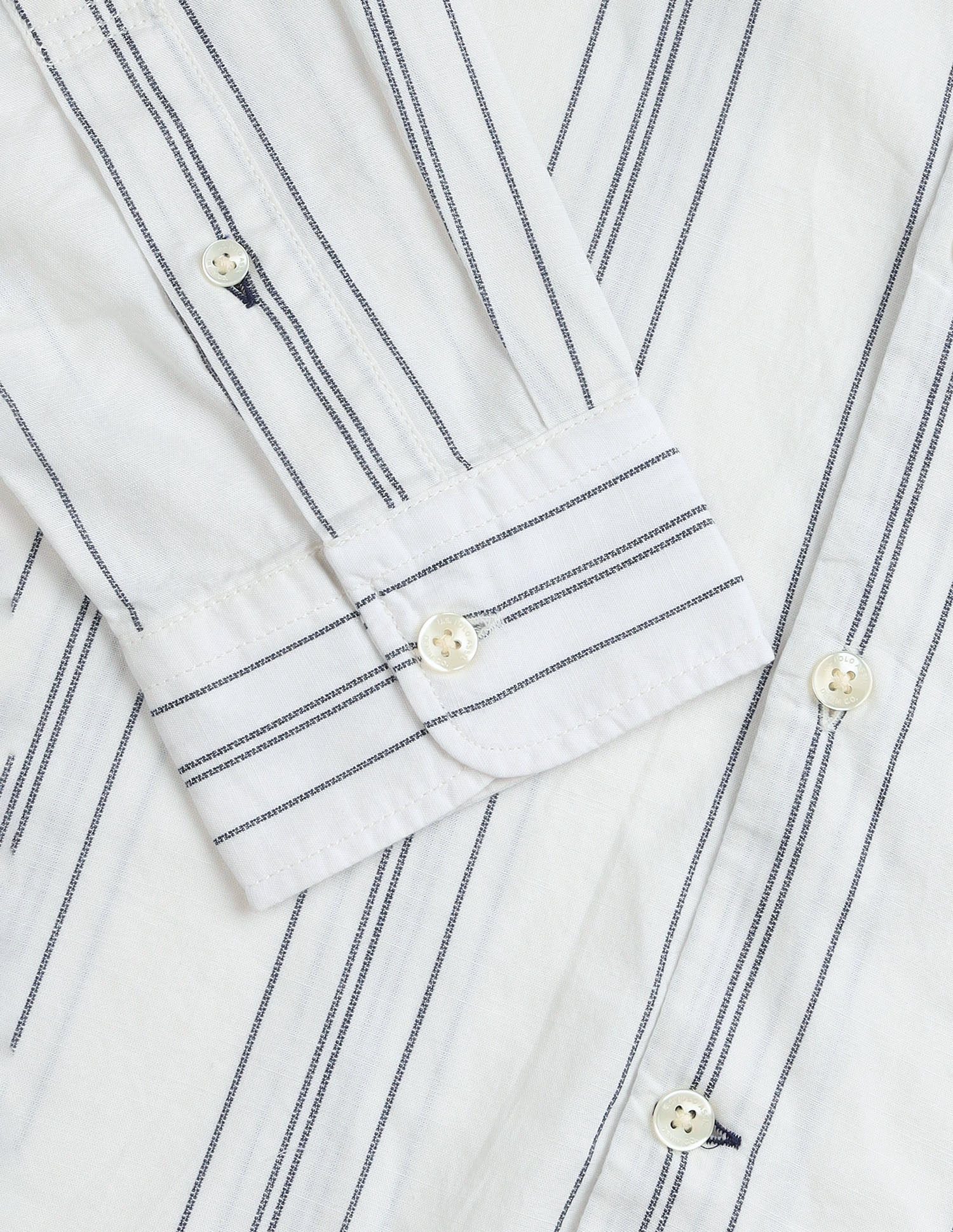 Vertical Striped Regular Fit Shirt - Image 8