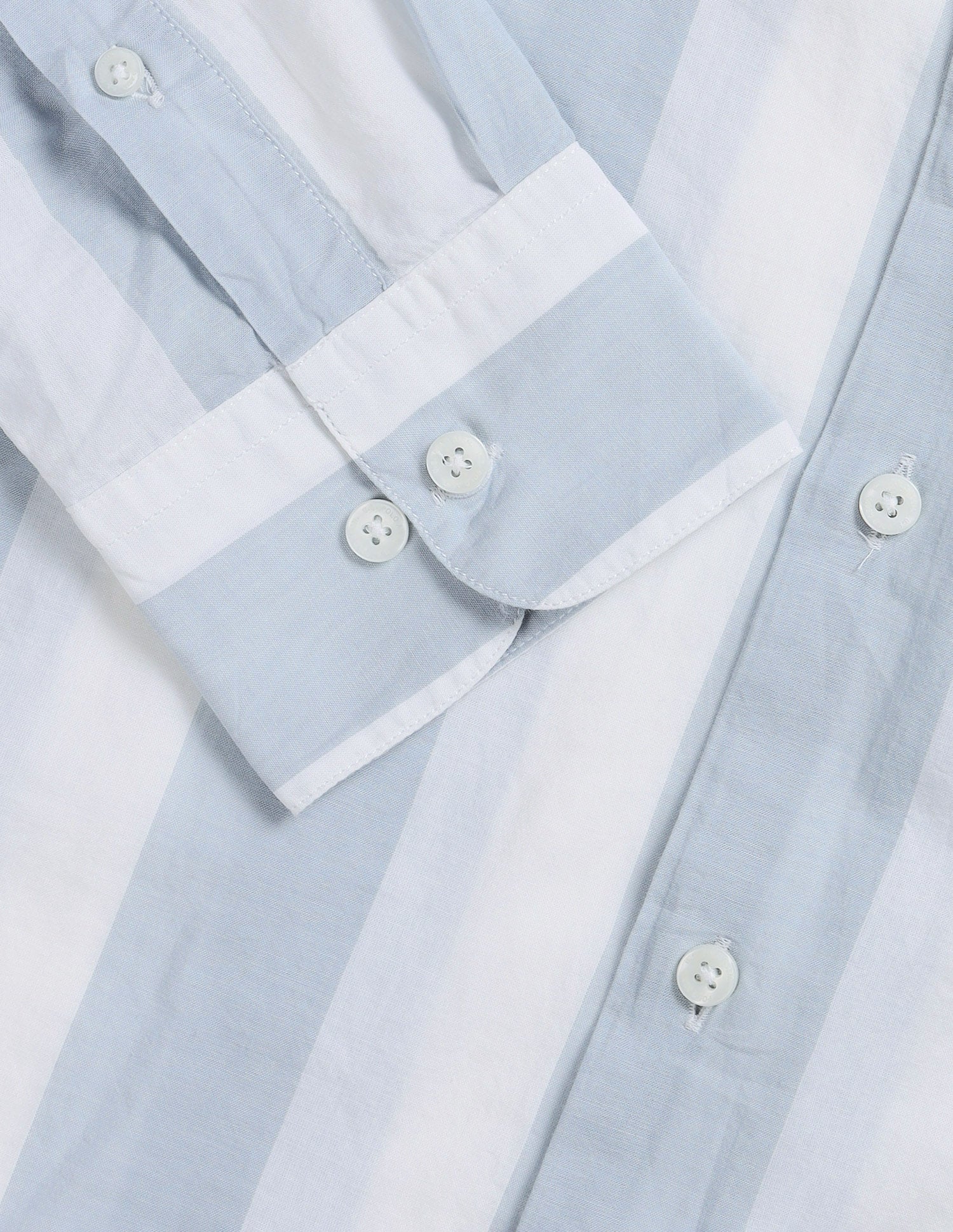 Vertical Striped Regular Fit Shirt - Image 8