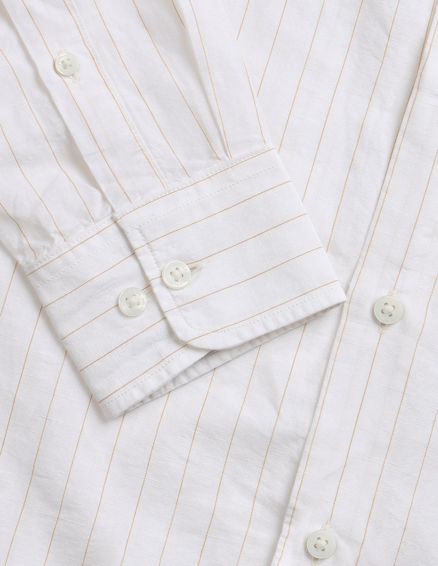 Vertical Striped Regular Fit Shirt - Image 8