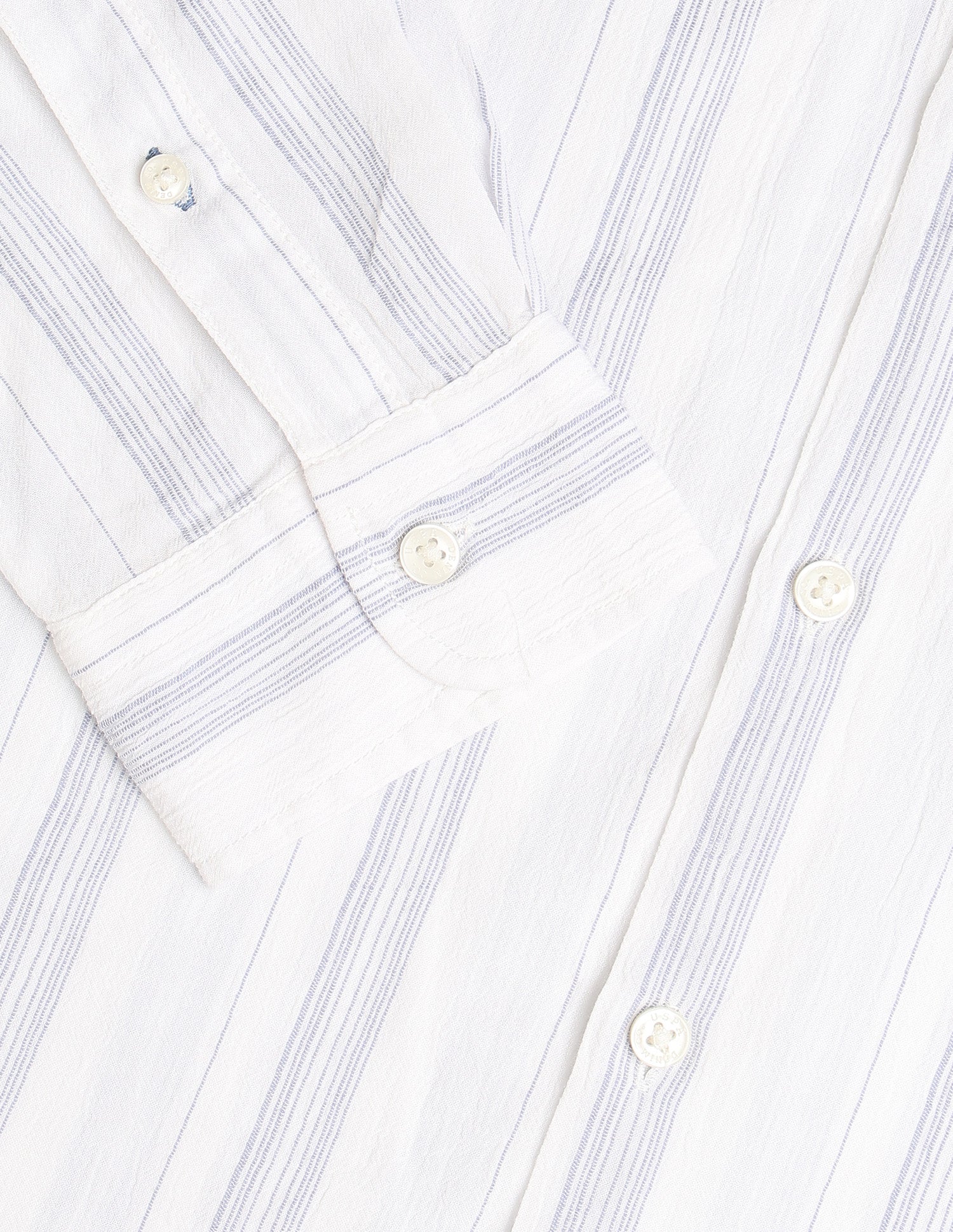 Vertical Striped Regular Fit Shirt - Image 8