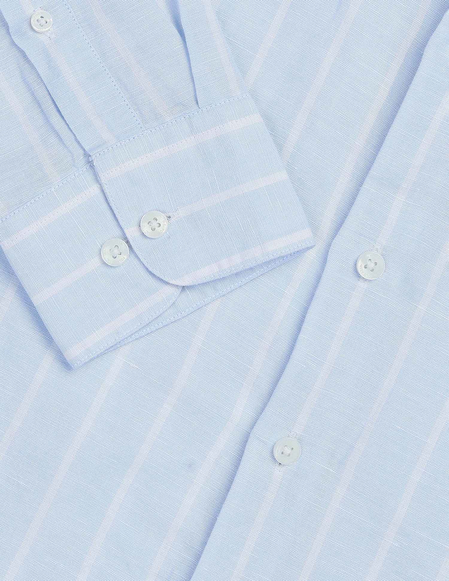 Vertical Striped Regular Fit Shirt - Image 8