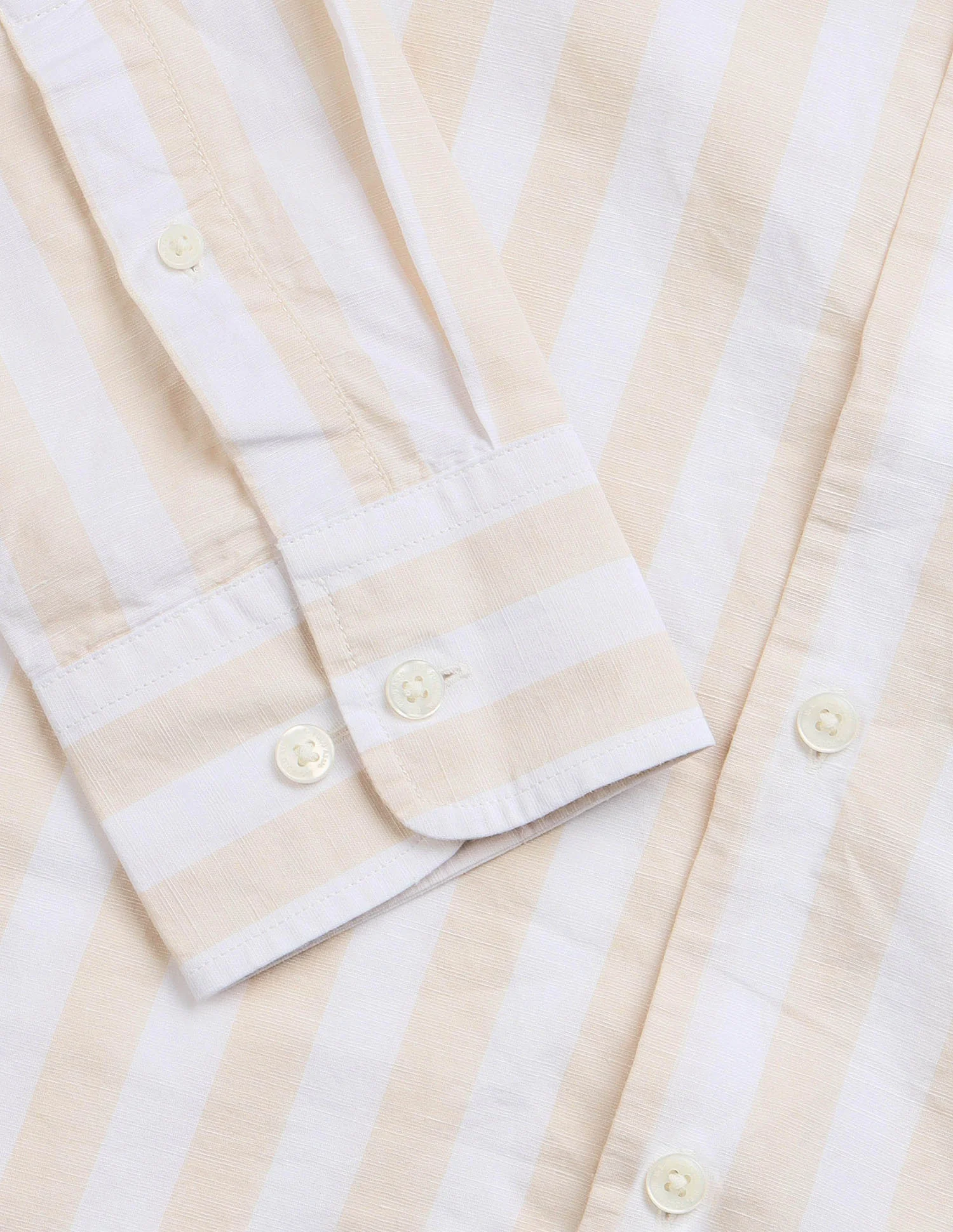Vertical Striped Regular Fit Shirt - Image 8